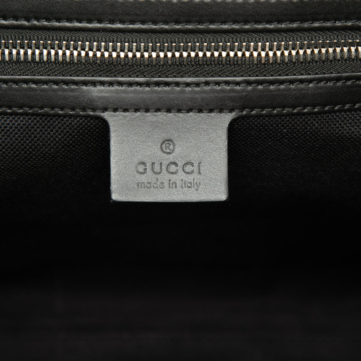 Gucci GG Supreme Web Crossbody — Black