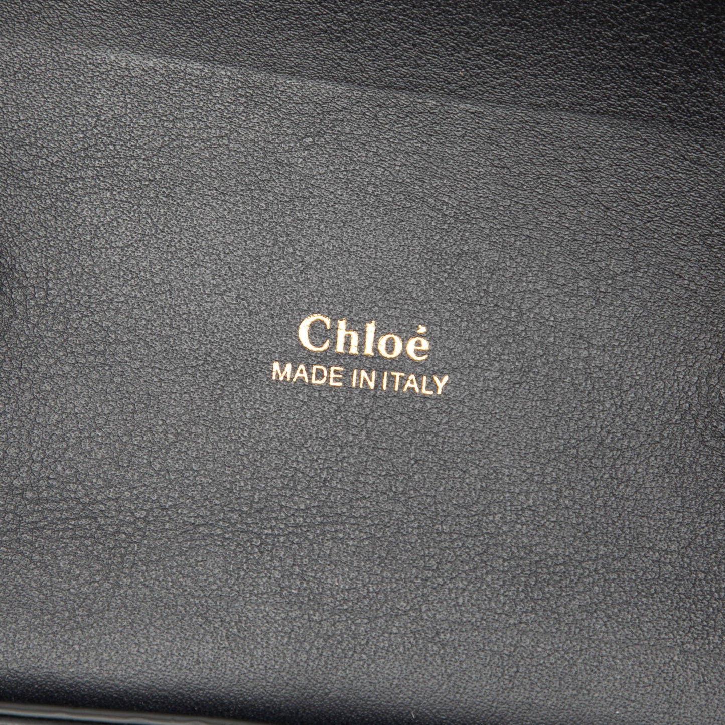 Chloé Tricolor Croc Embossed Leather Aby Lock Satchel