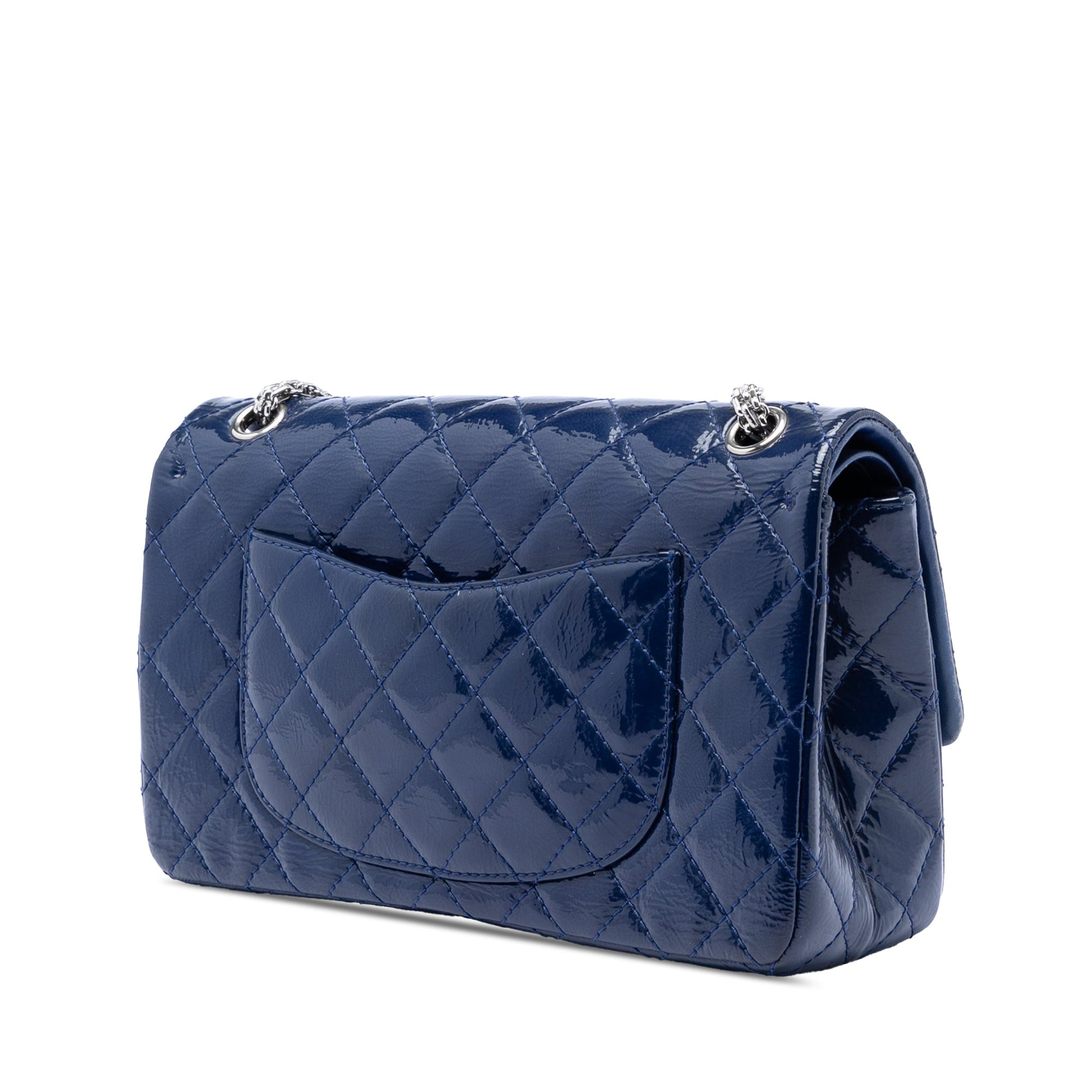 Chanel Quilted Patent Reissue 2.55 Double Flap 226