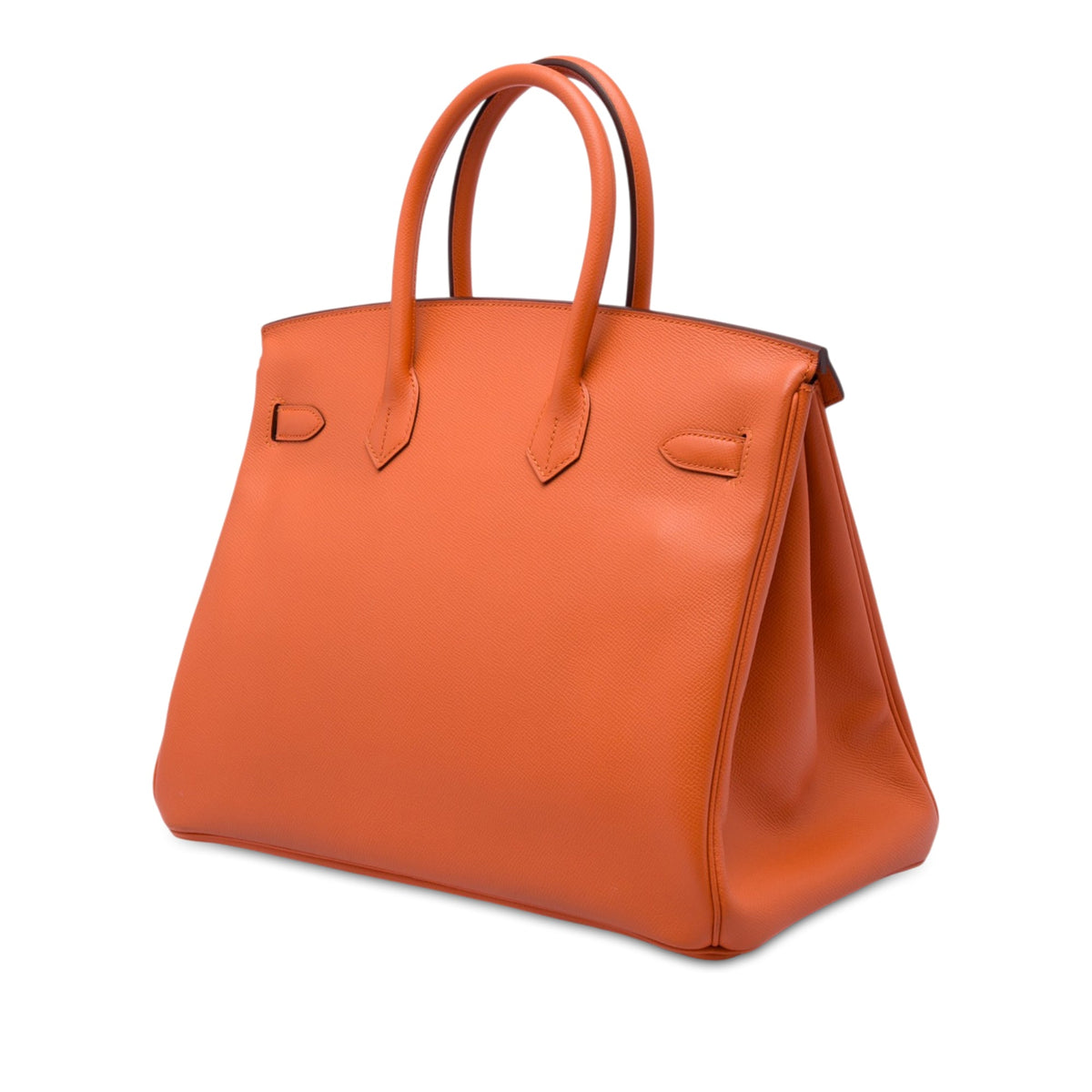 Hermès Epsom Birkin Retourne 35 — Orange