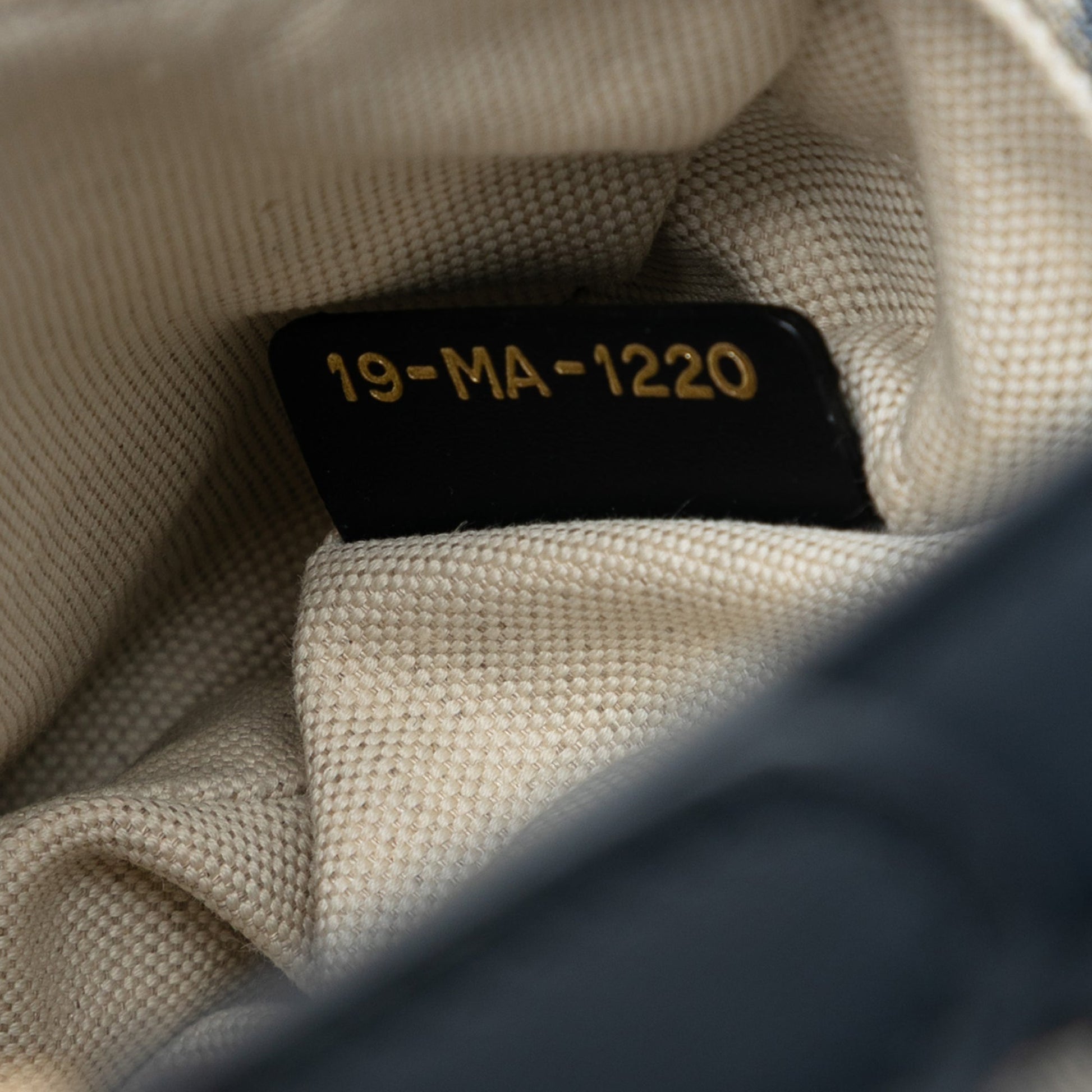 Dior Mini Oblique Canvas Saddle Bag