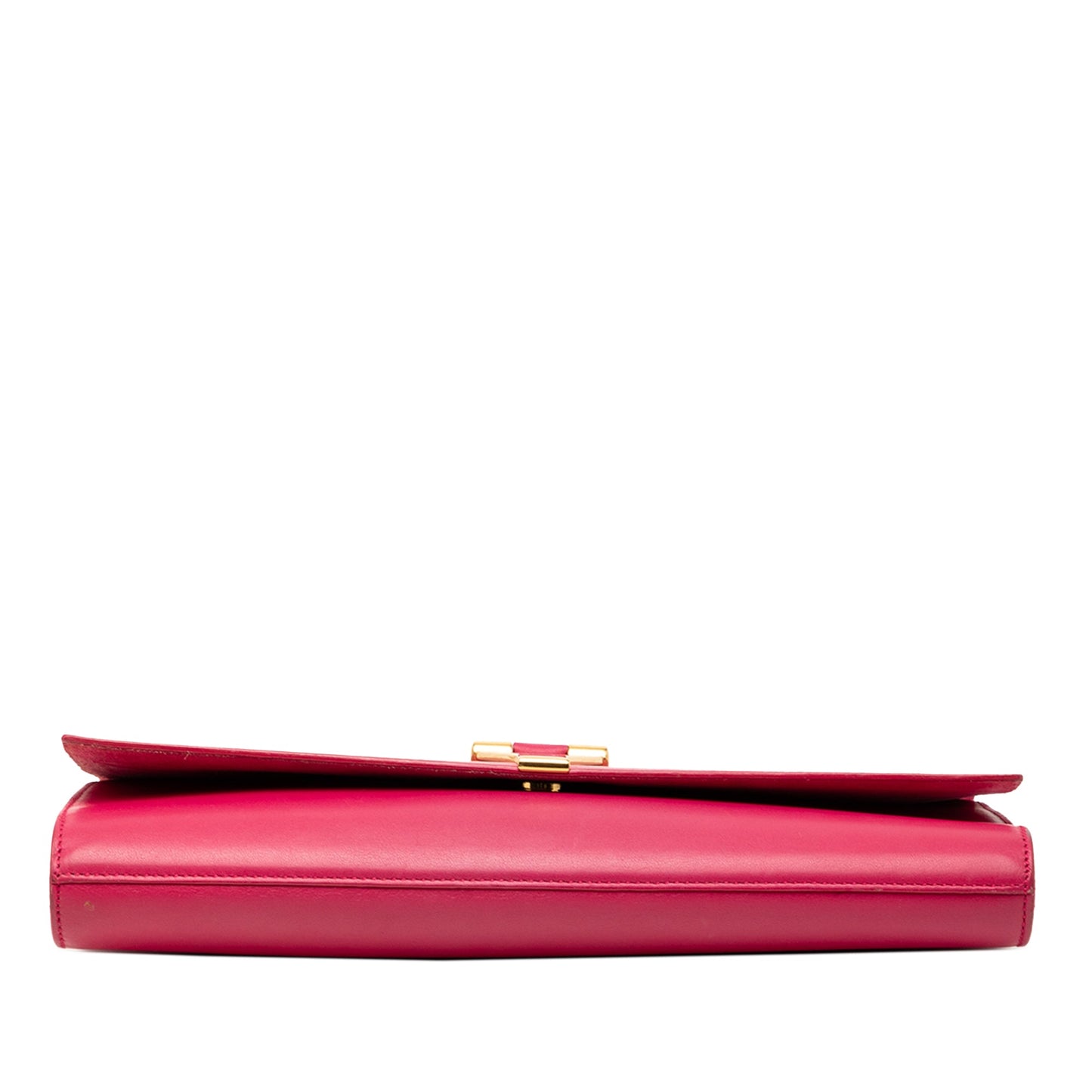 Saint Laurent Leather Chyc Ligne Clutch