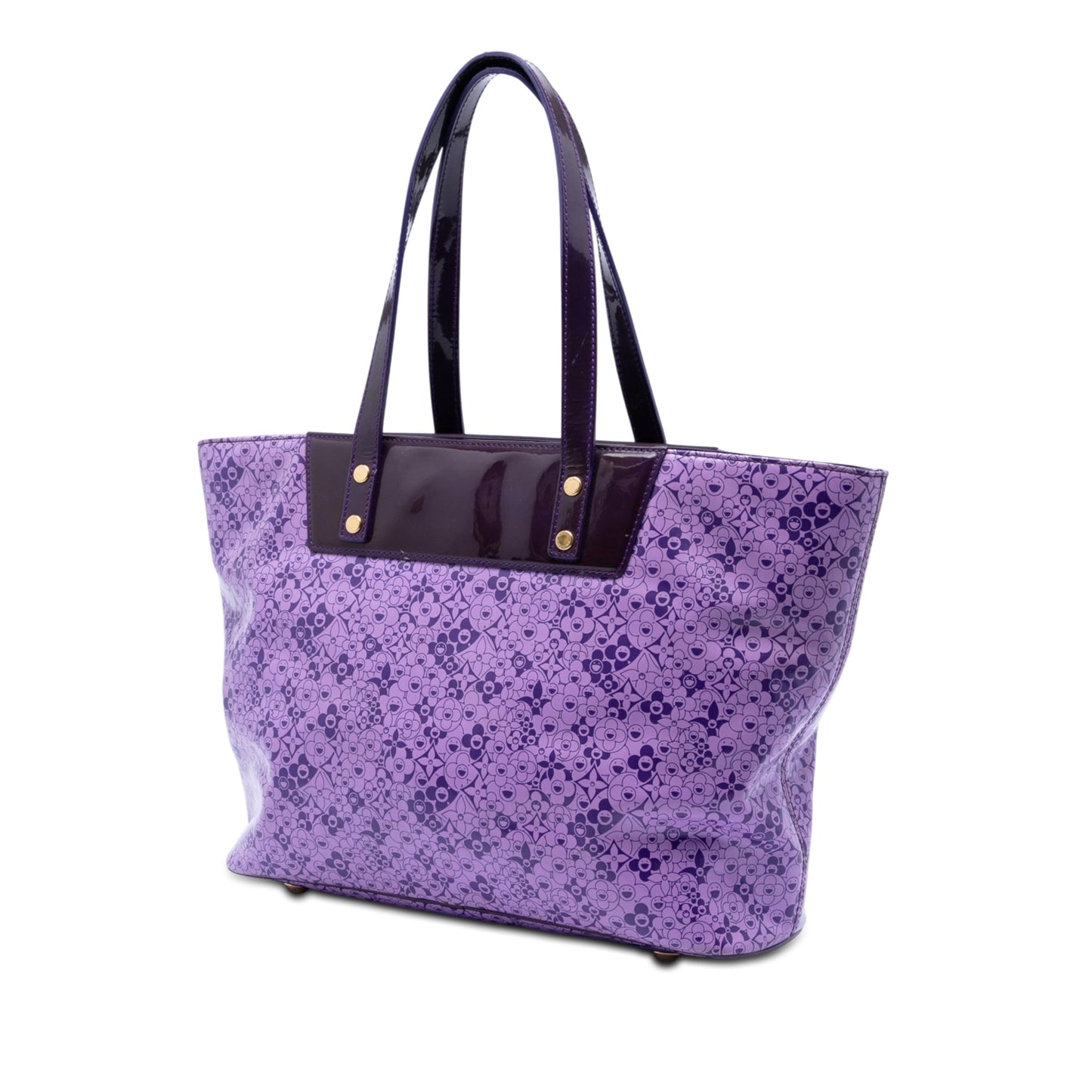 Louis Vuitton Takashi Murakami Coated Canvas Cosmic Blossom Tote PM