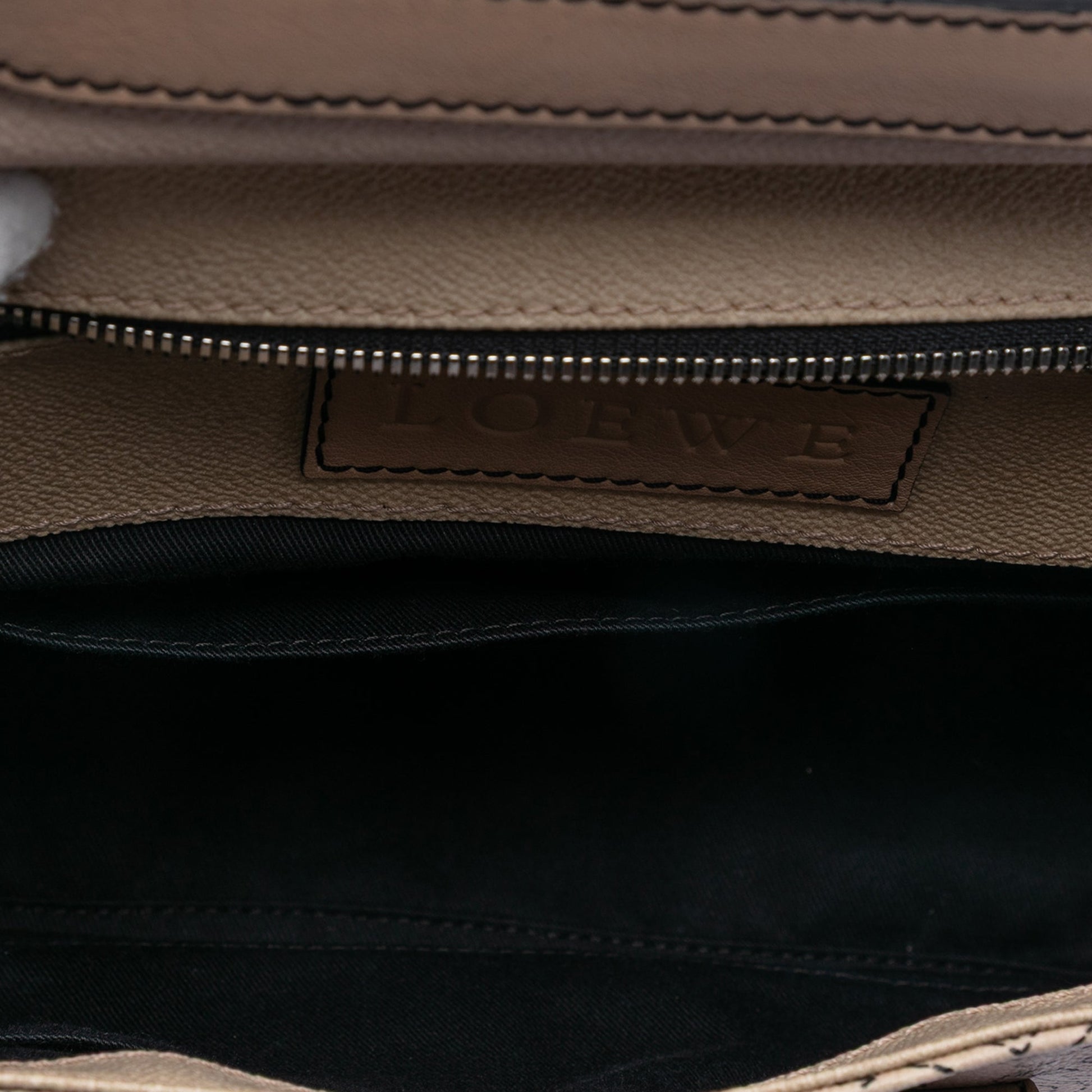 LOEWE Anagram Coated Canvas Kite Satchel