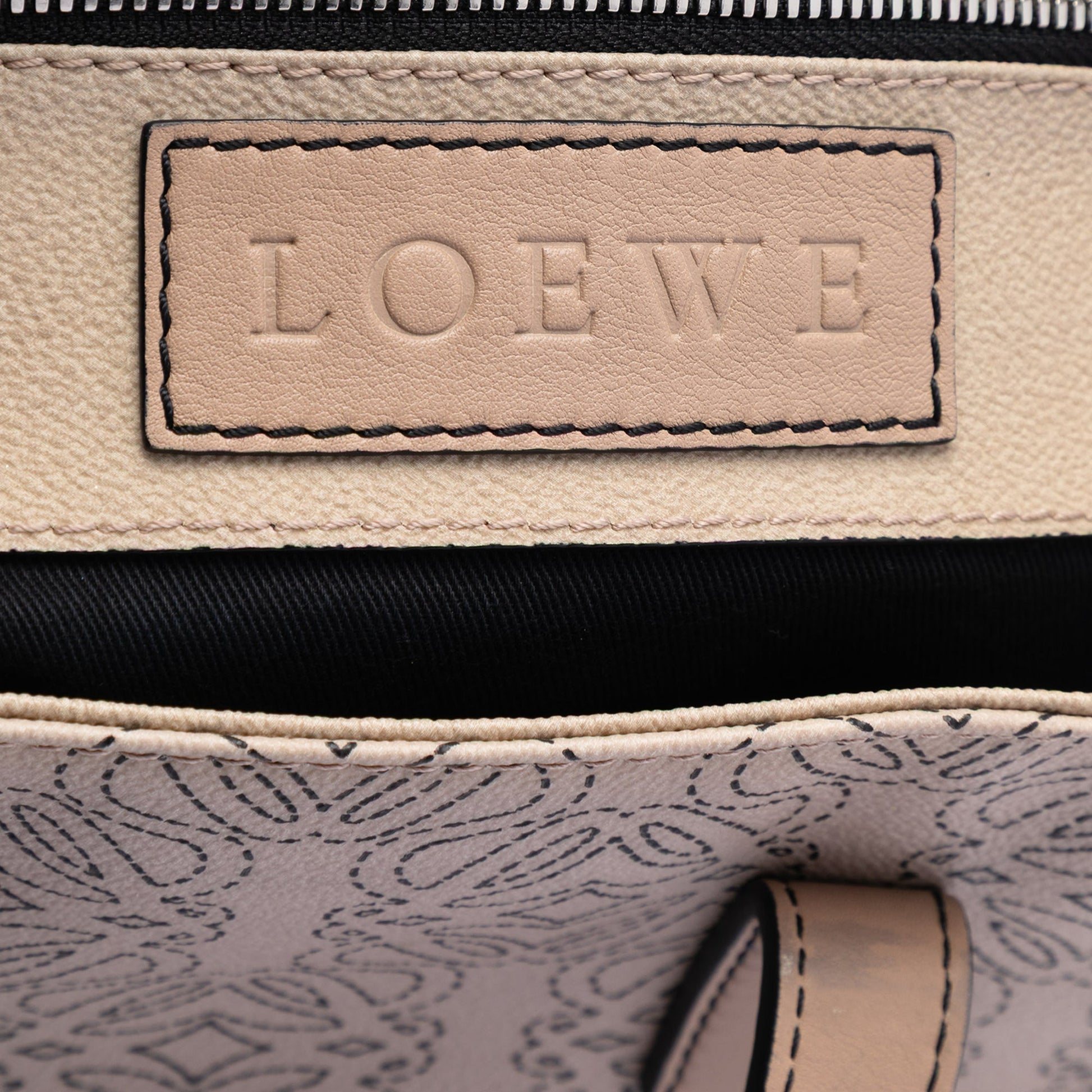 LOEWE Anagram Coated Canvas Kite Satchel