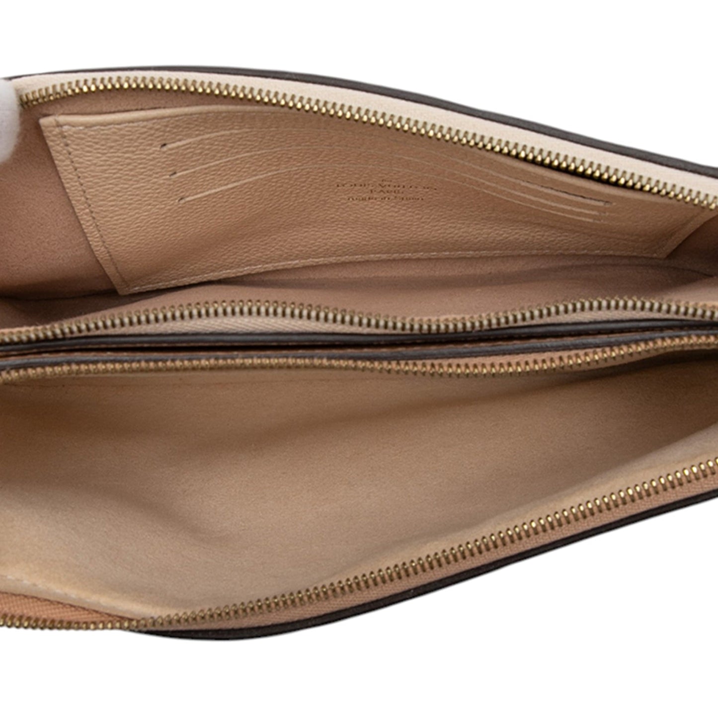 Louis Vuitton Monogram Empreinte Double Zip Pochette