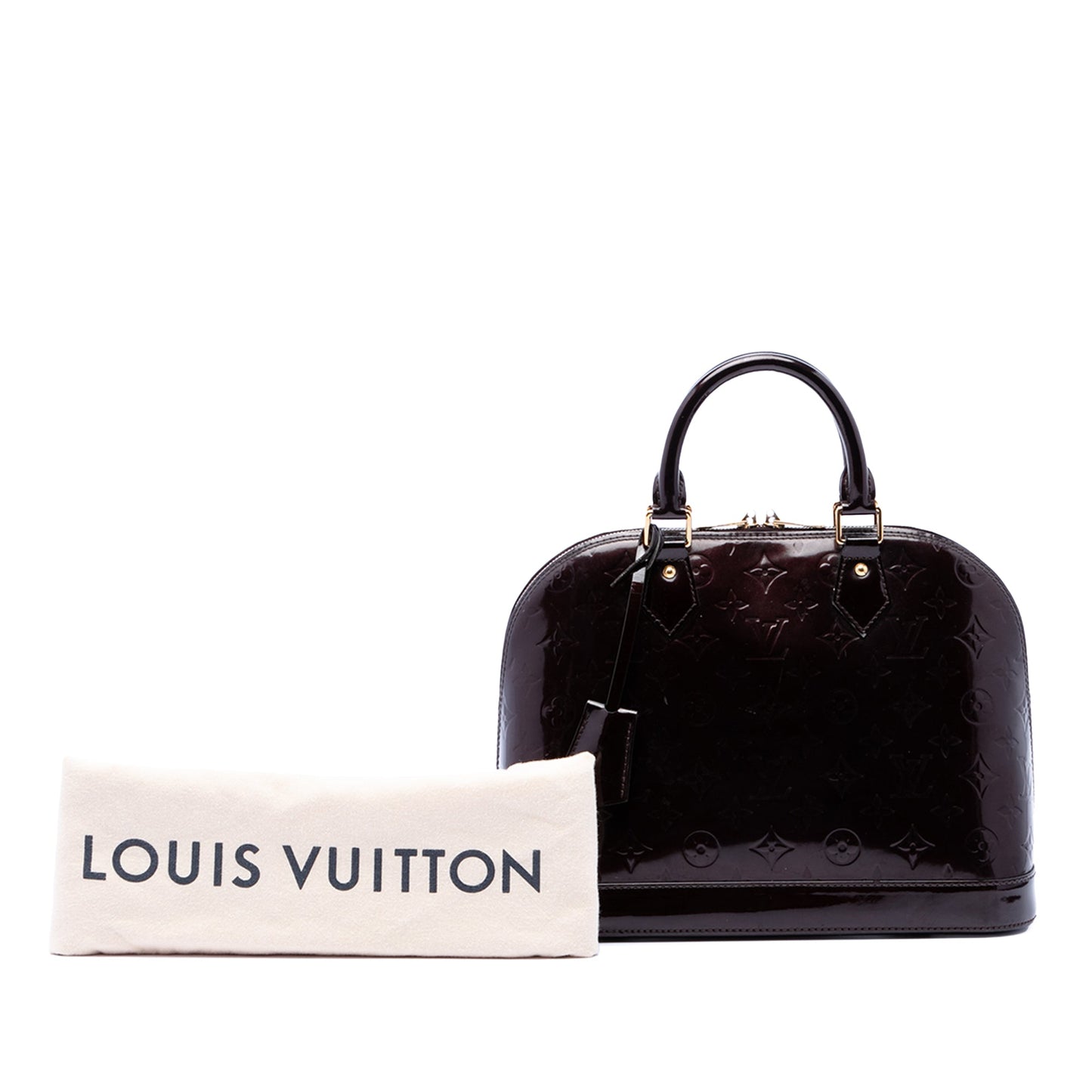 Louis Vuitton Monogram Vernis Alma PM