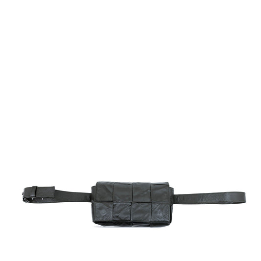 Bottega Veneta Paper Calfskin Intrecciato Cassette Belt Bag