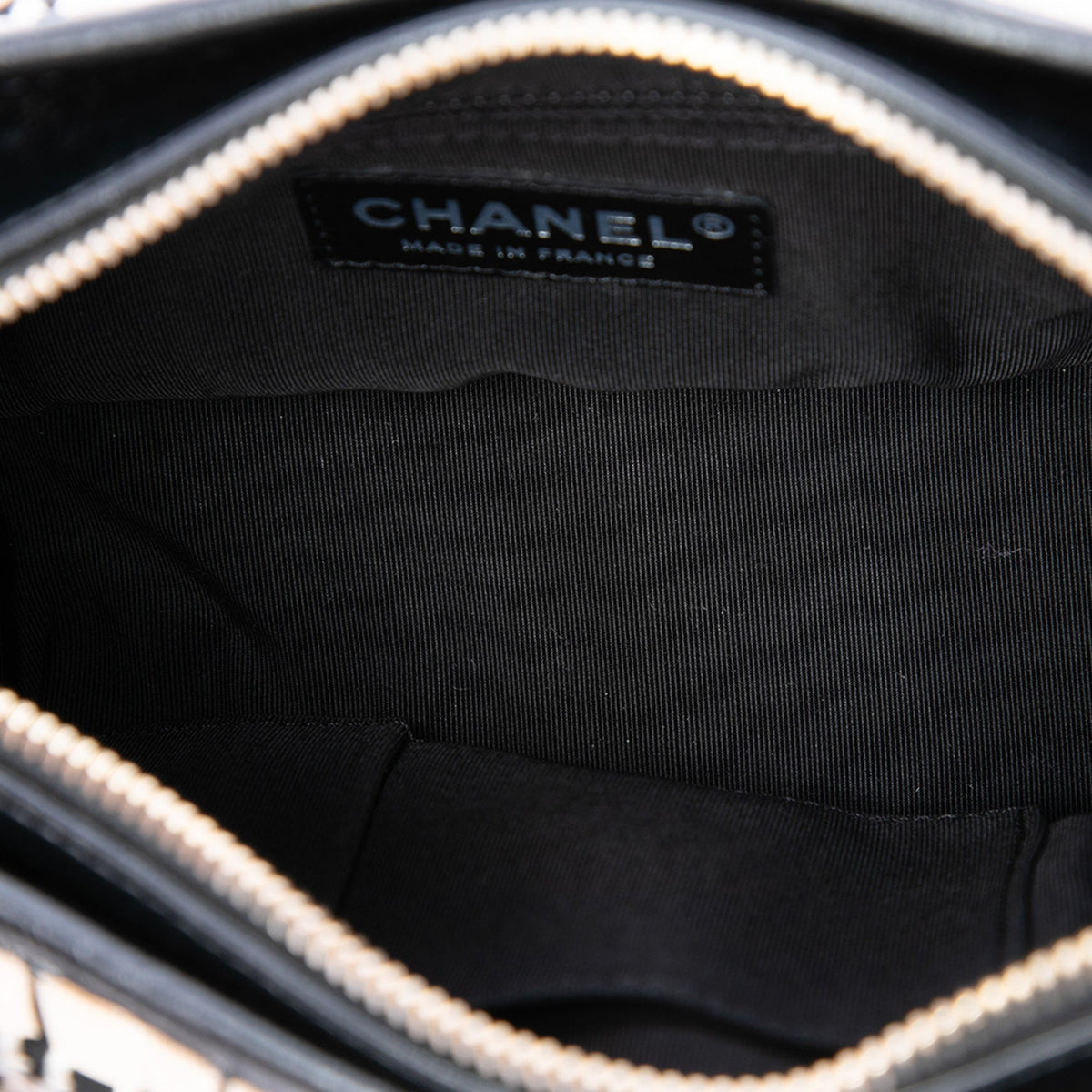 Chanel Small Tweed Gabrielle Crossbody — Black