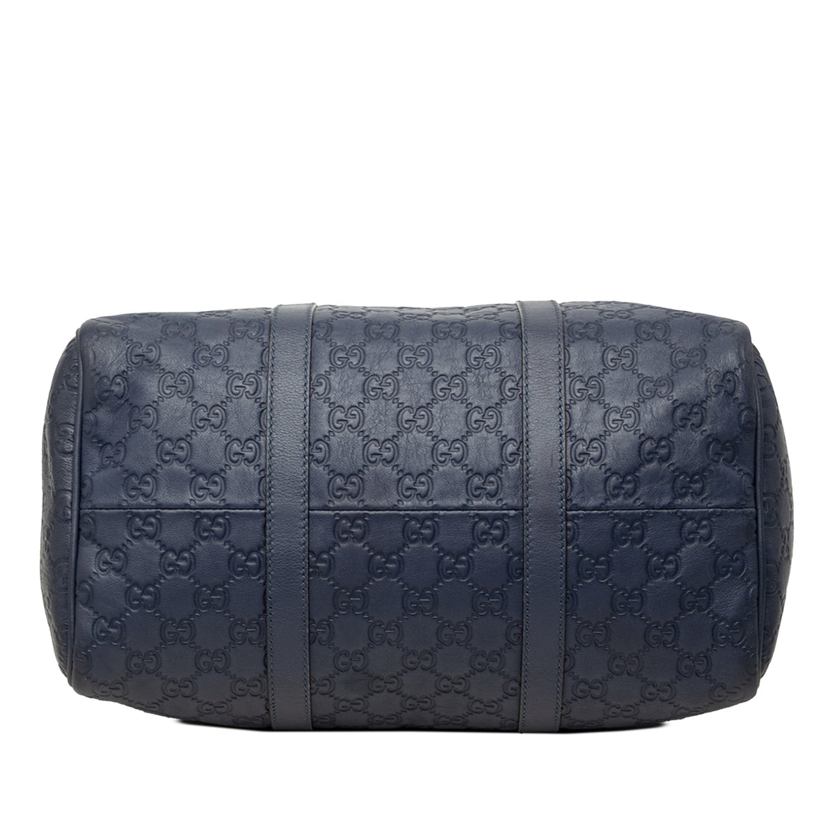 Gucci Medium Guccissima Joy Boston Bag — Blue