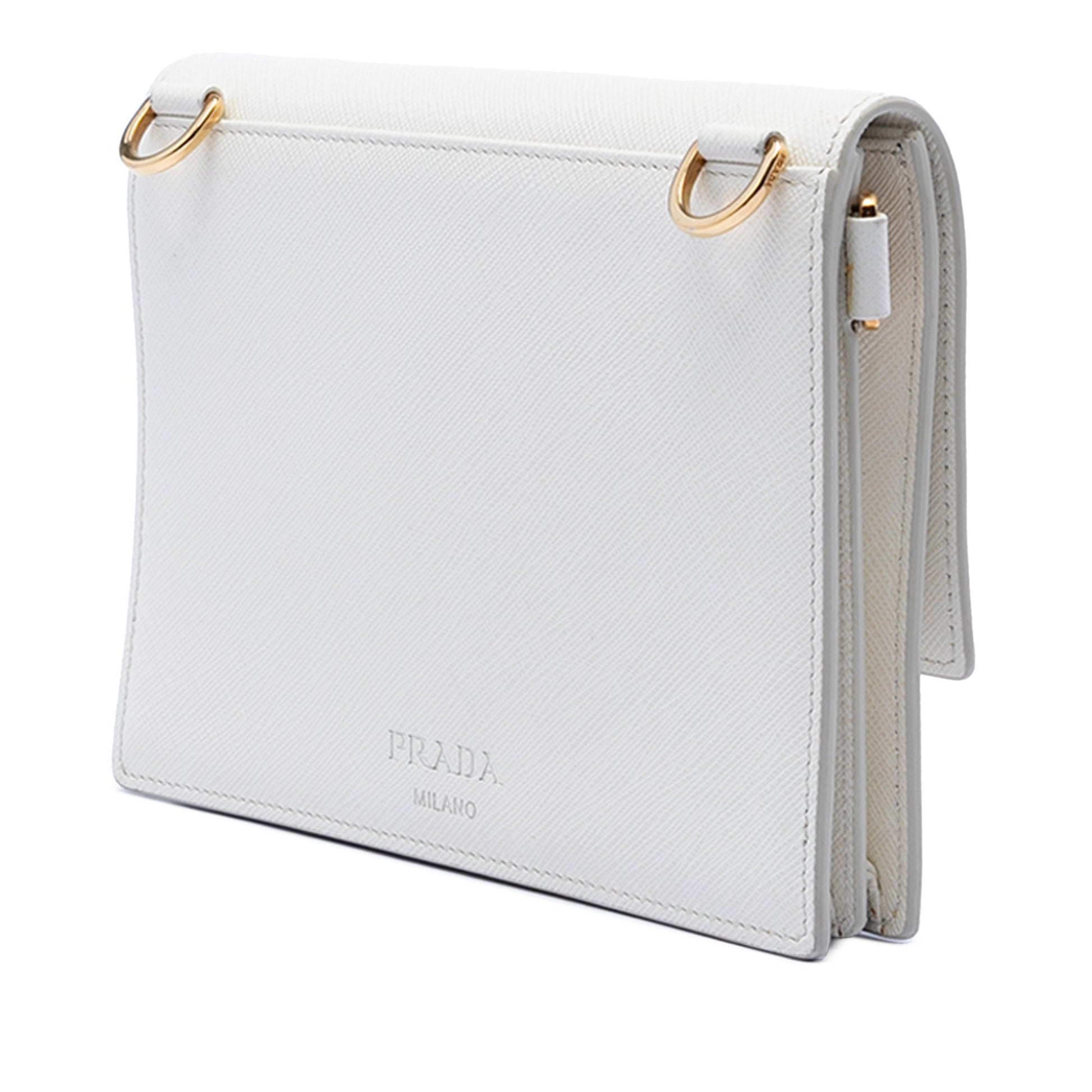 Saffiano Heart Lock Crossbody