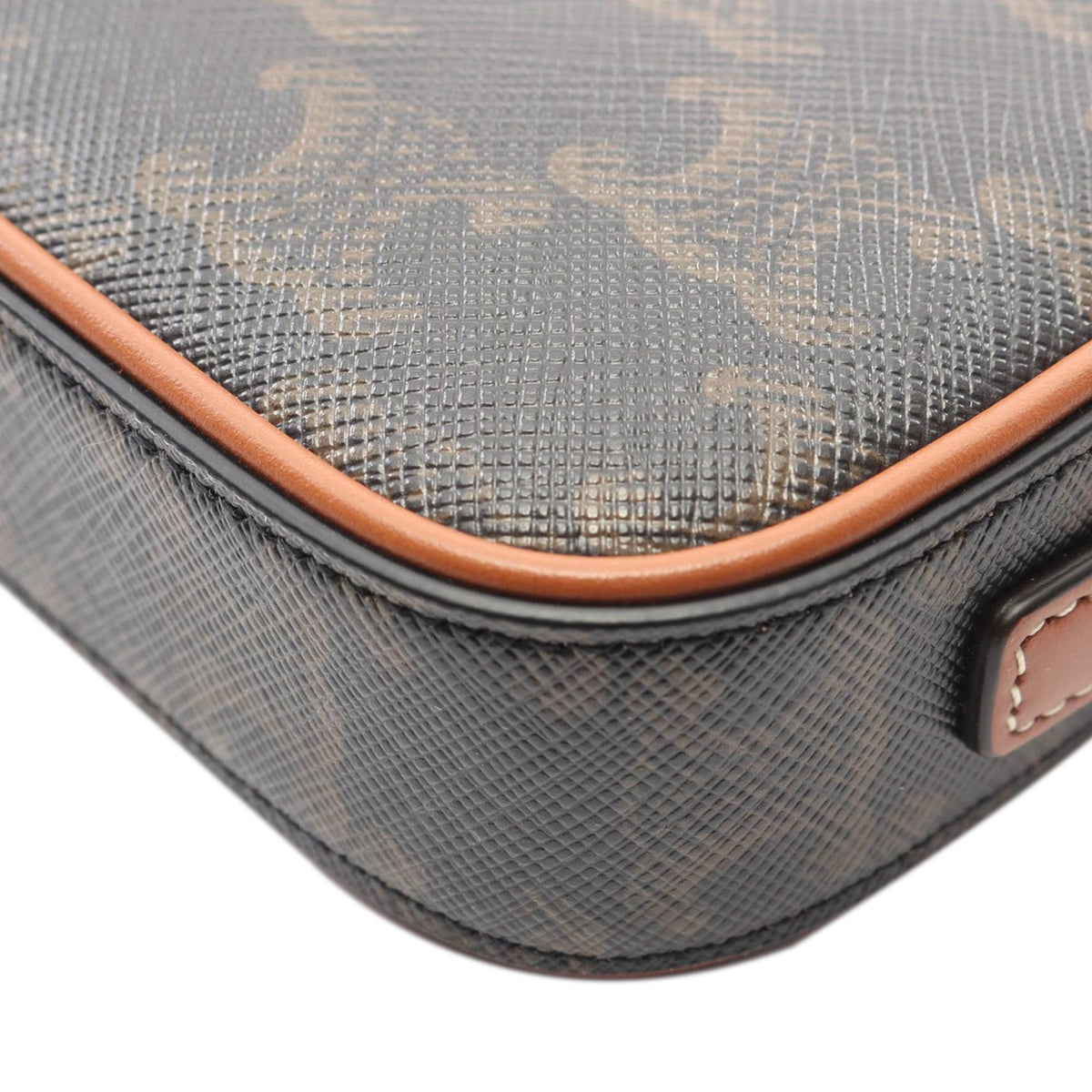 Celine Mini Triomphe Cuir Coated Canvas Camera Bag