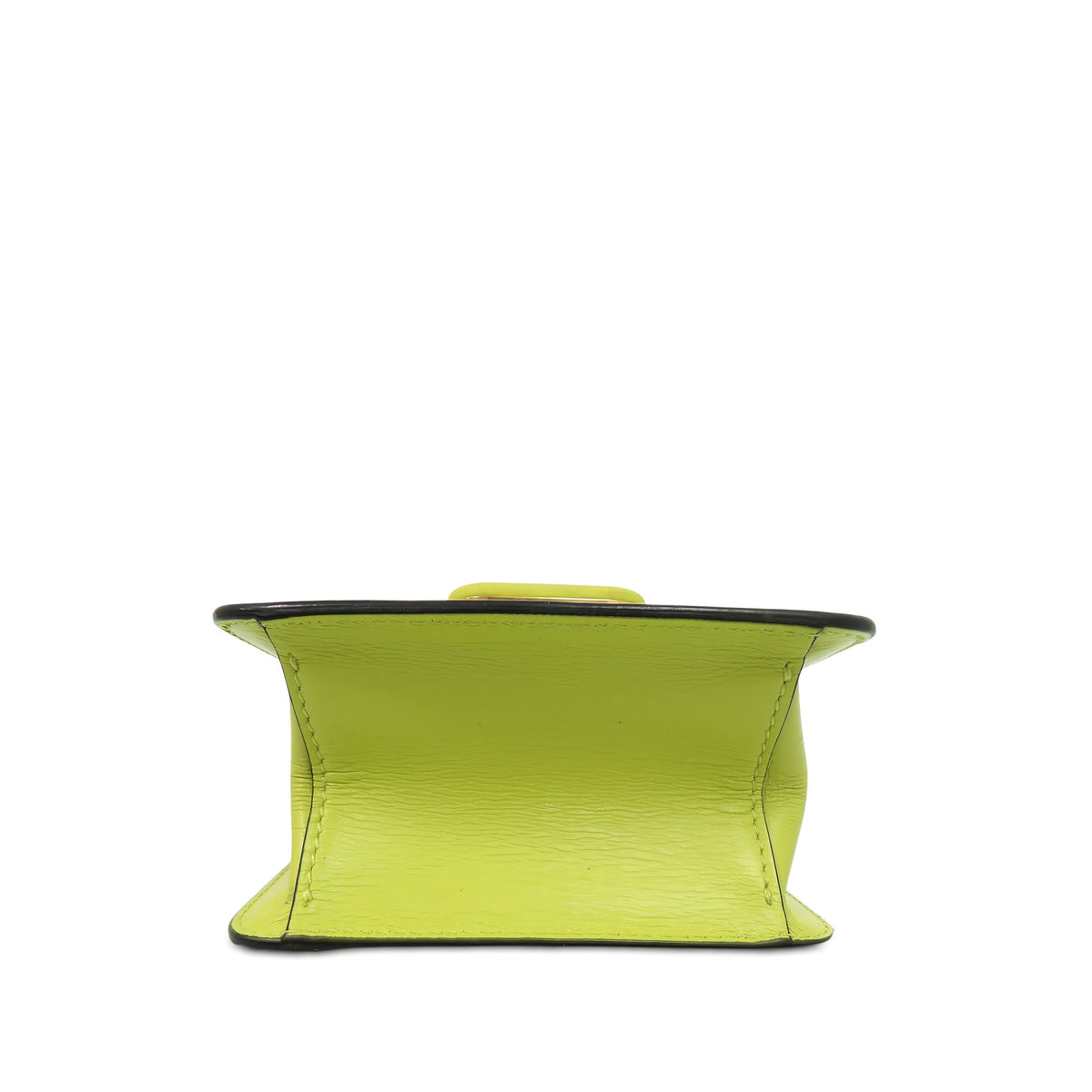 Valentino Micro Smooth Calfskin VSling Crossbody — Yellow