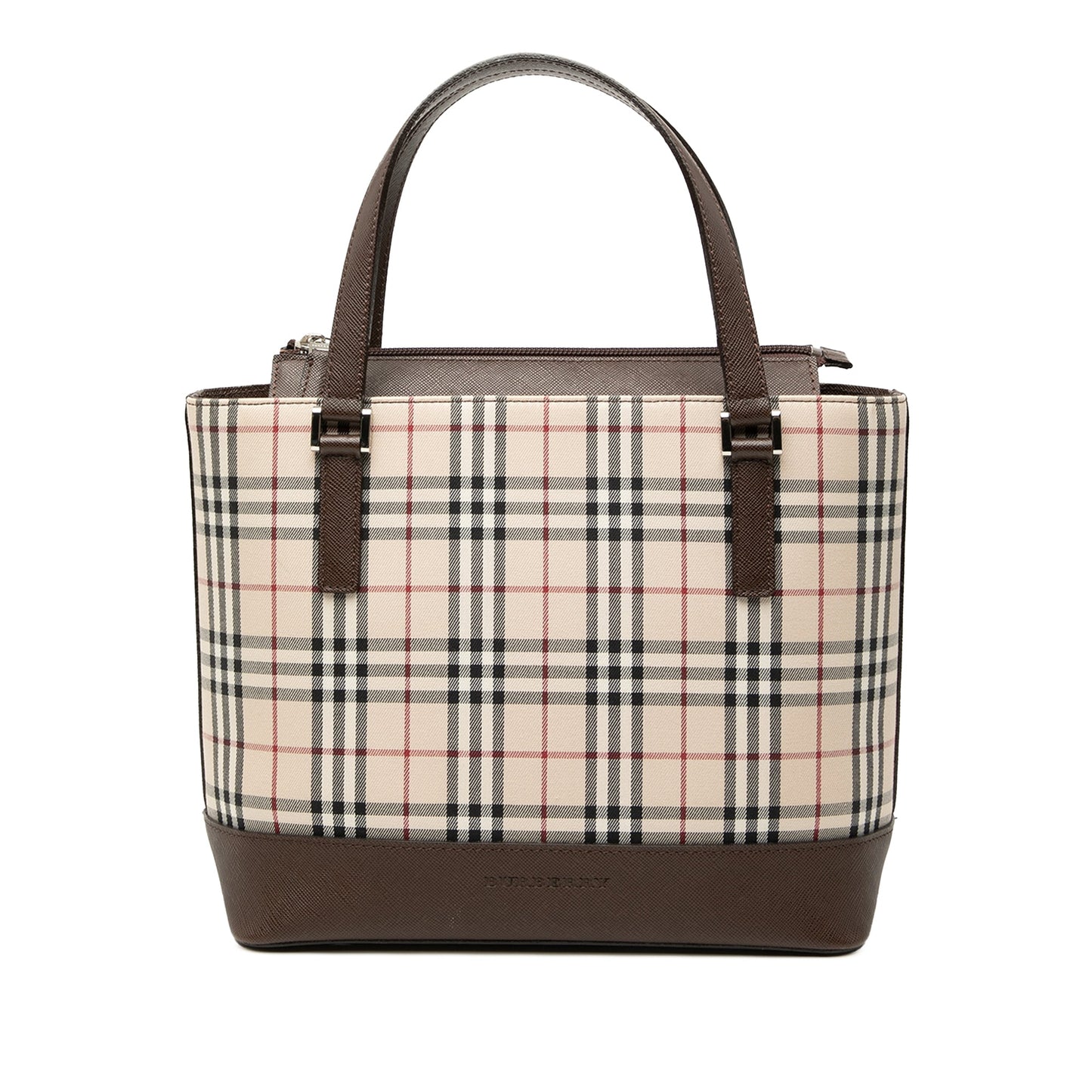 Burberry House Check Canvas Handbag