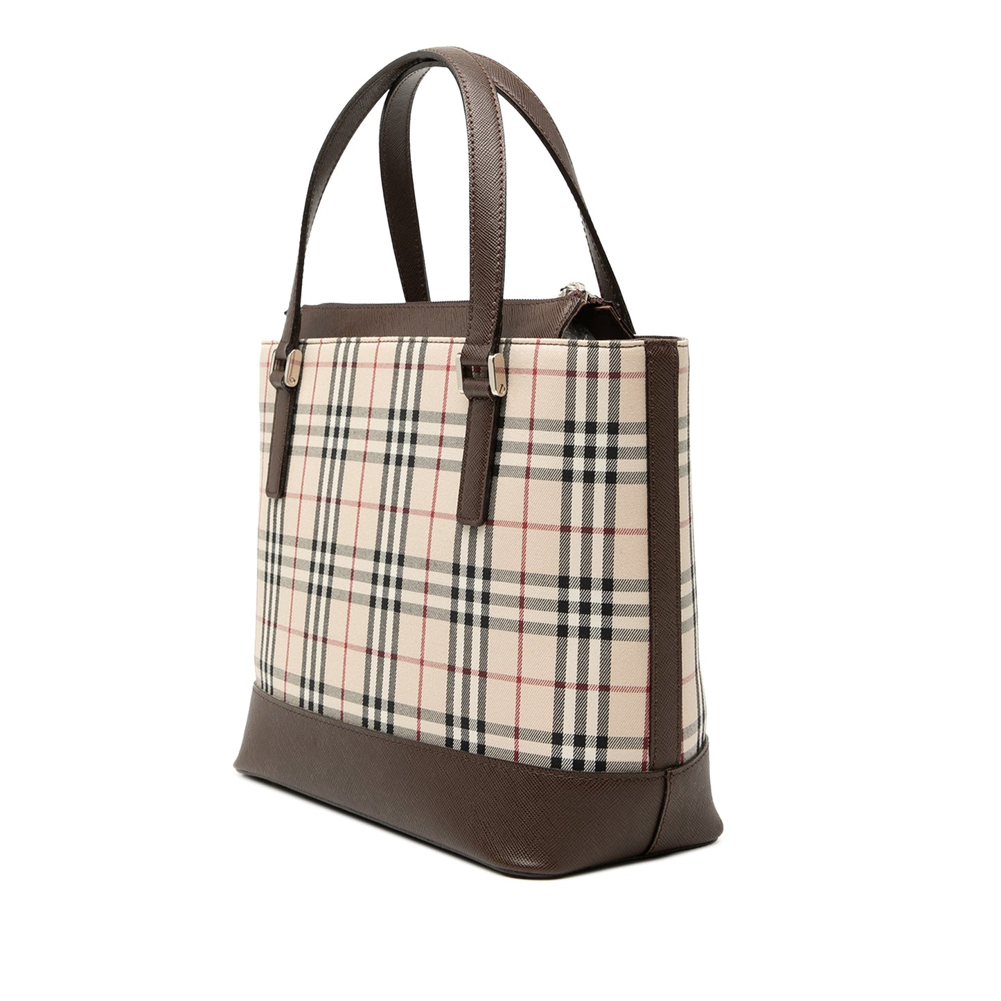 Burberry House Check Canvas Handbag