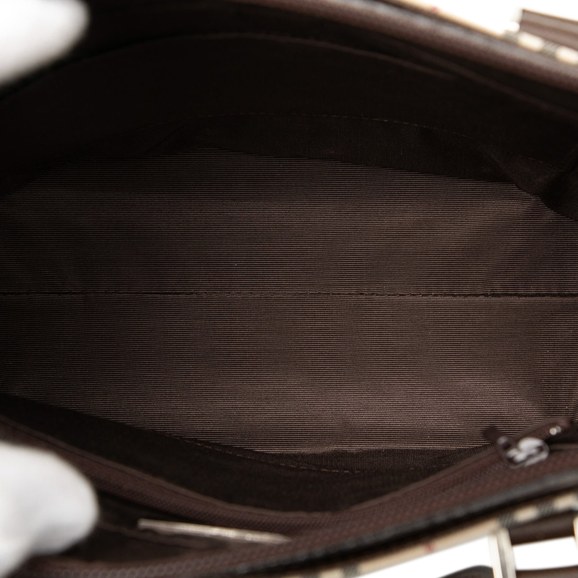 Burberry House Check Canvas Handbag
