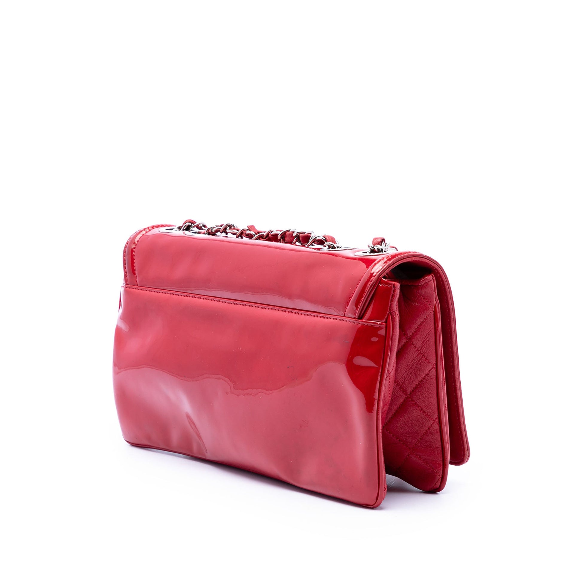 Chanel CC Patent Lipstick Ligne Flap