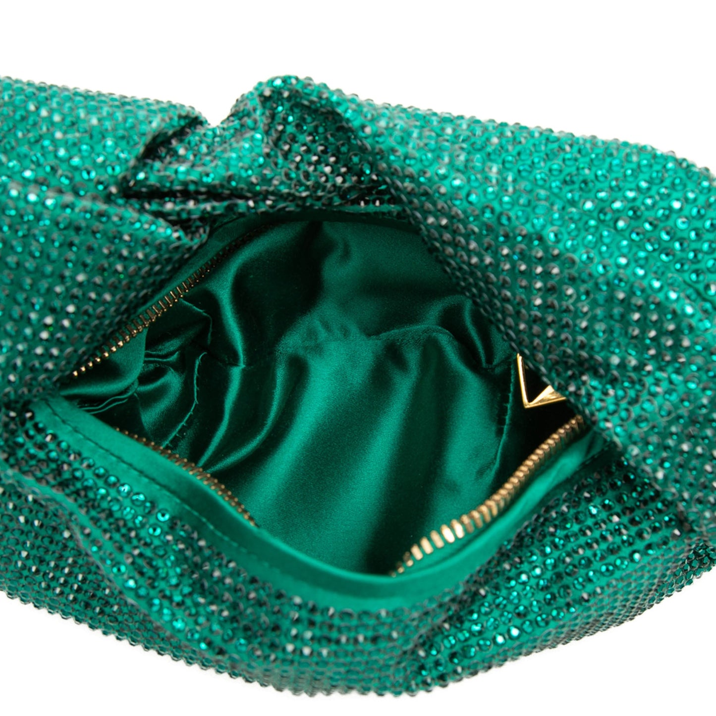 Bottega Veneta Mini Crystal Embellished Satin Jodie