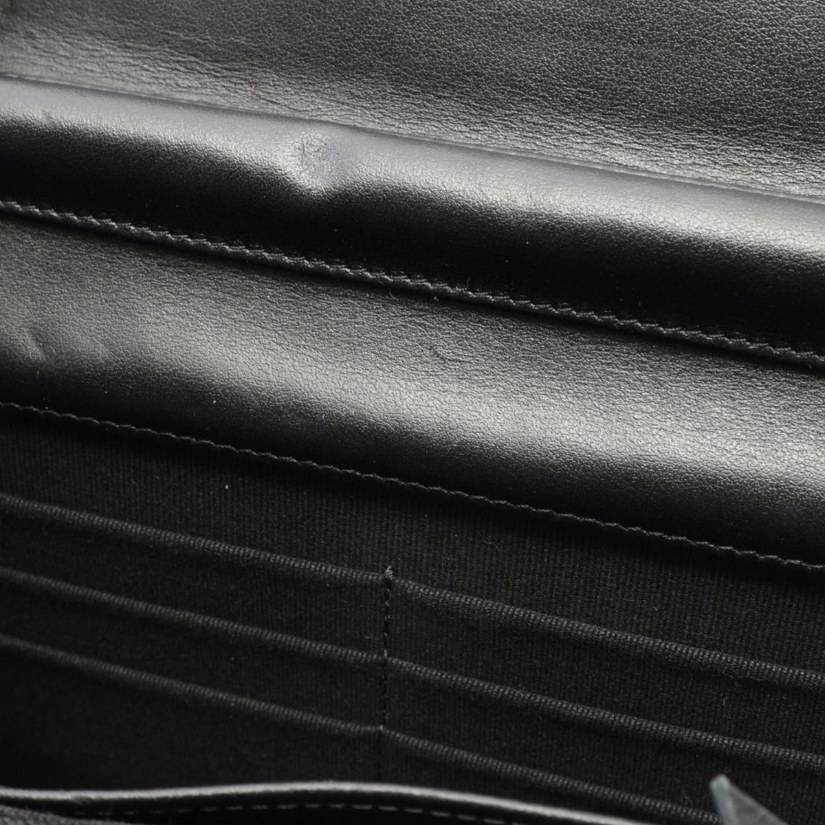 Chanel Quilted Caviar Boy Wallet on Chain — Black