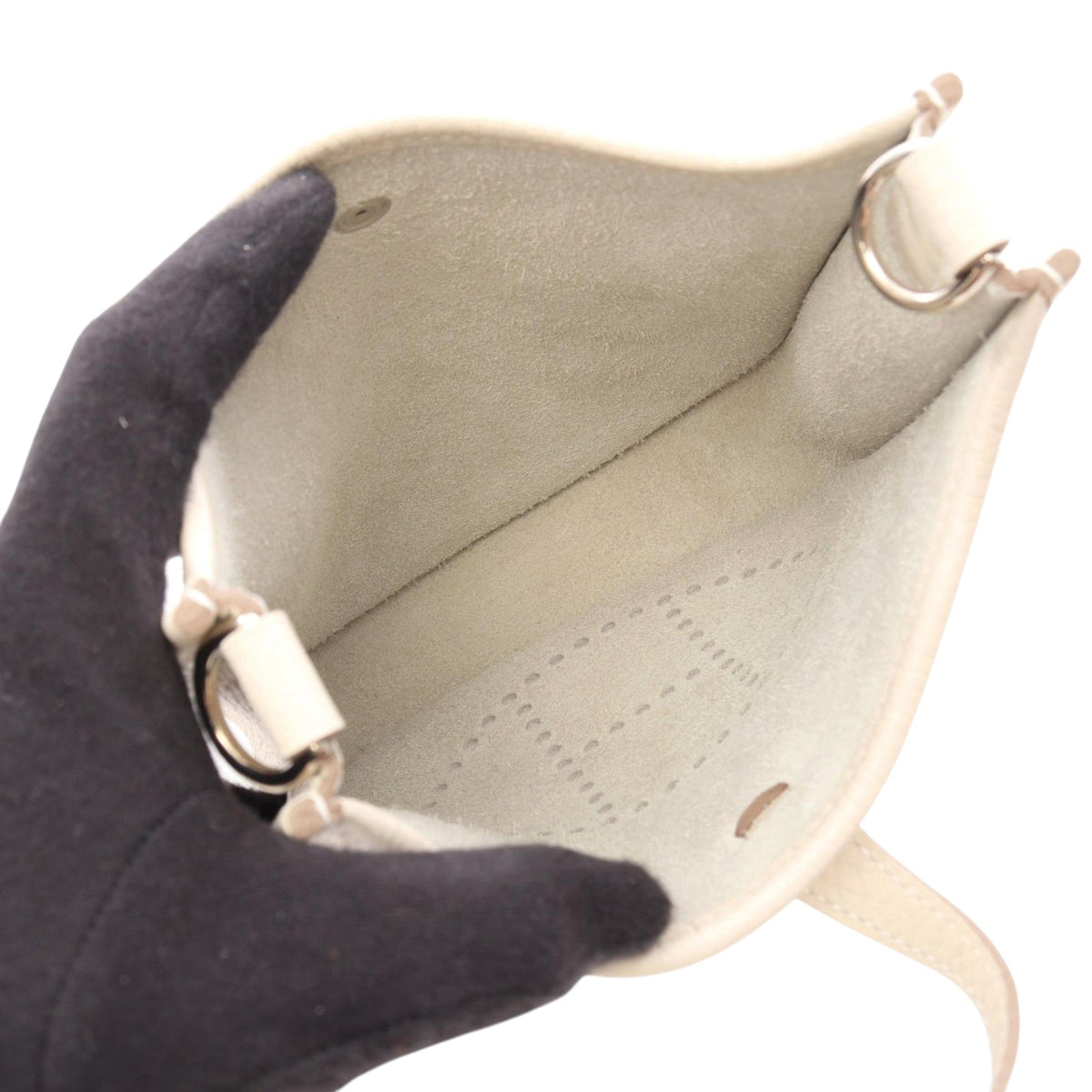 Hermès Clemence Evelyne 16 Amazone — Beige