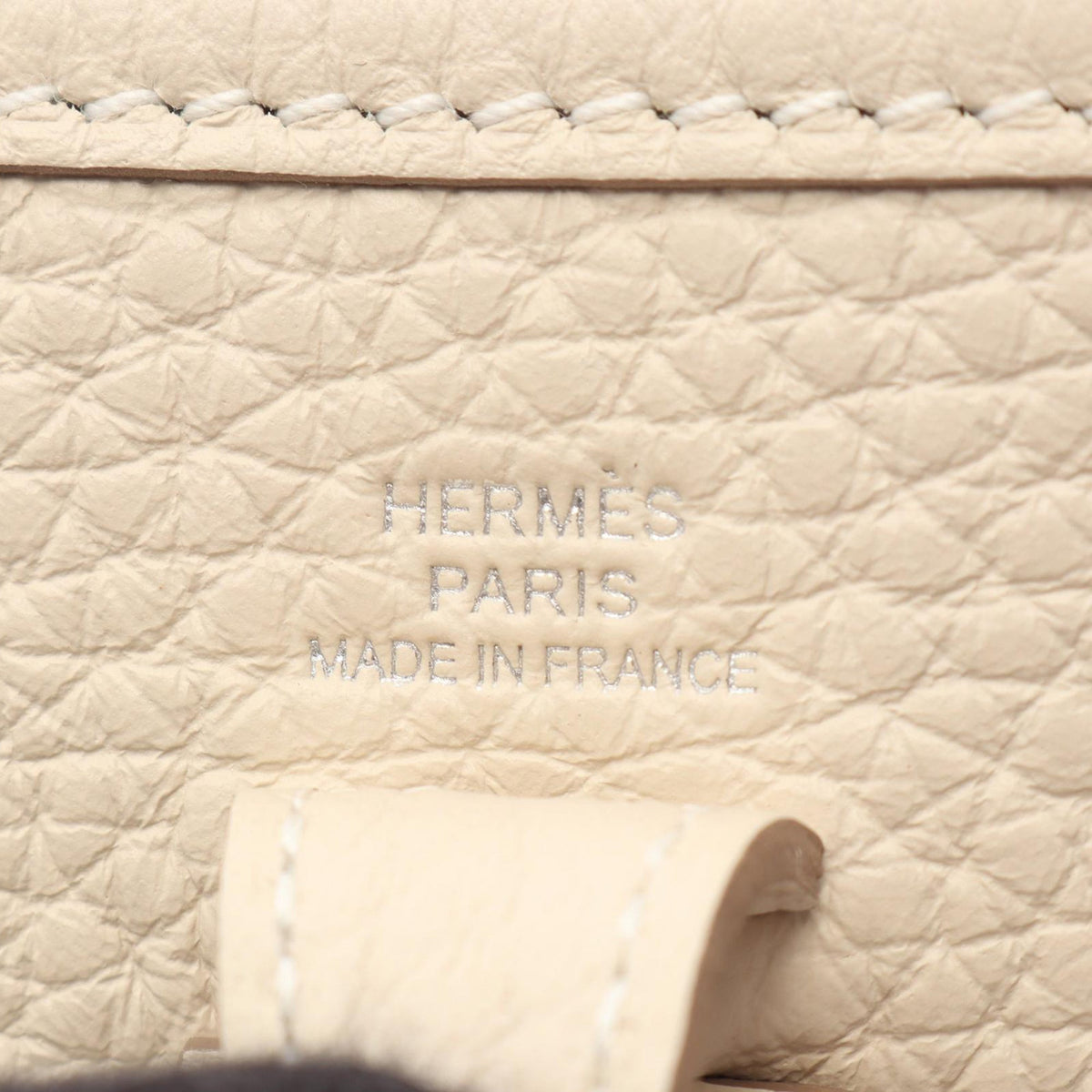 Hermès Clemence Evelyne 16 Amazone — Beige