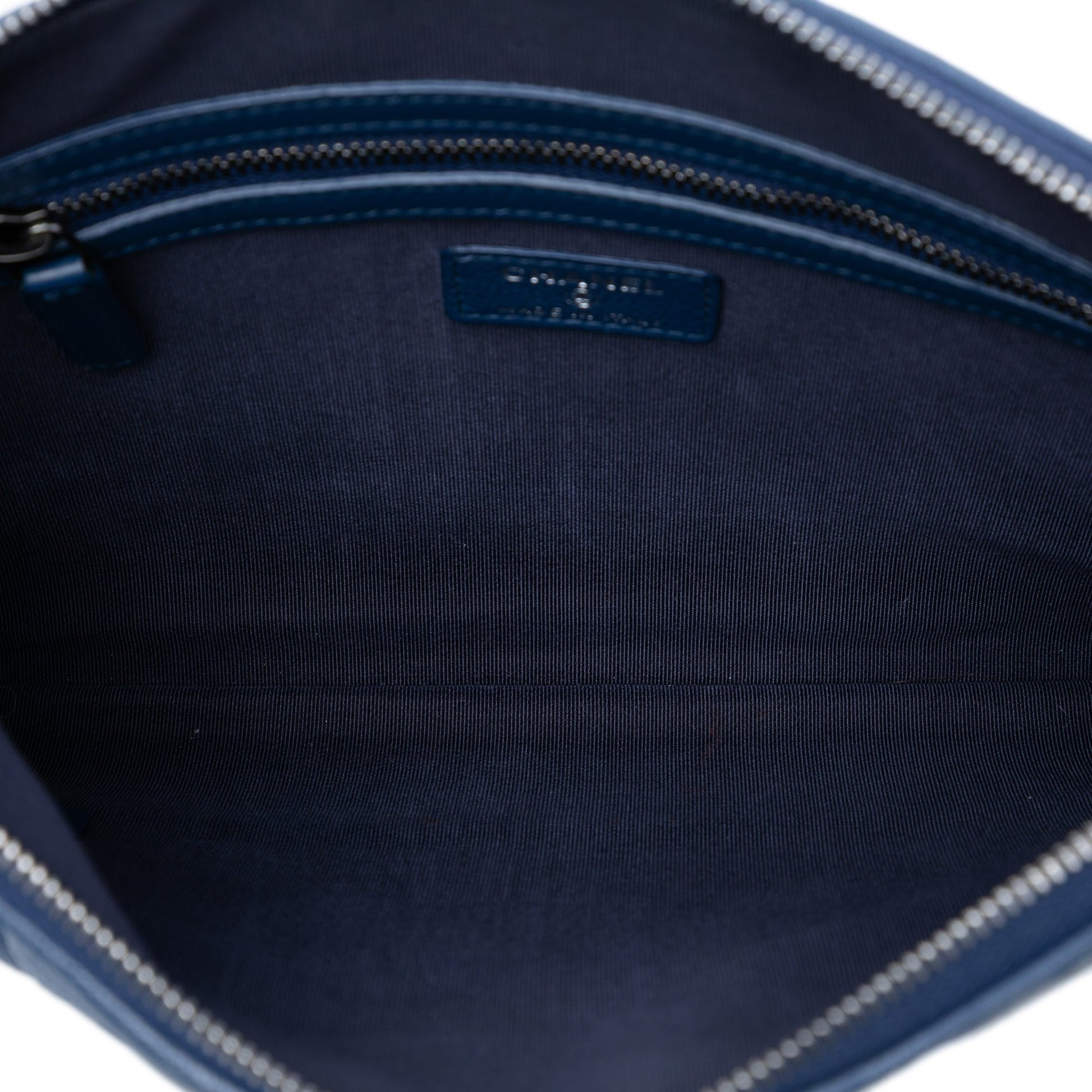 Chanel Medium Aged Calfskin Gabrielle O Case Clutch