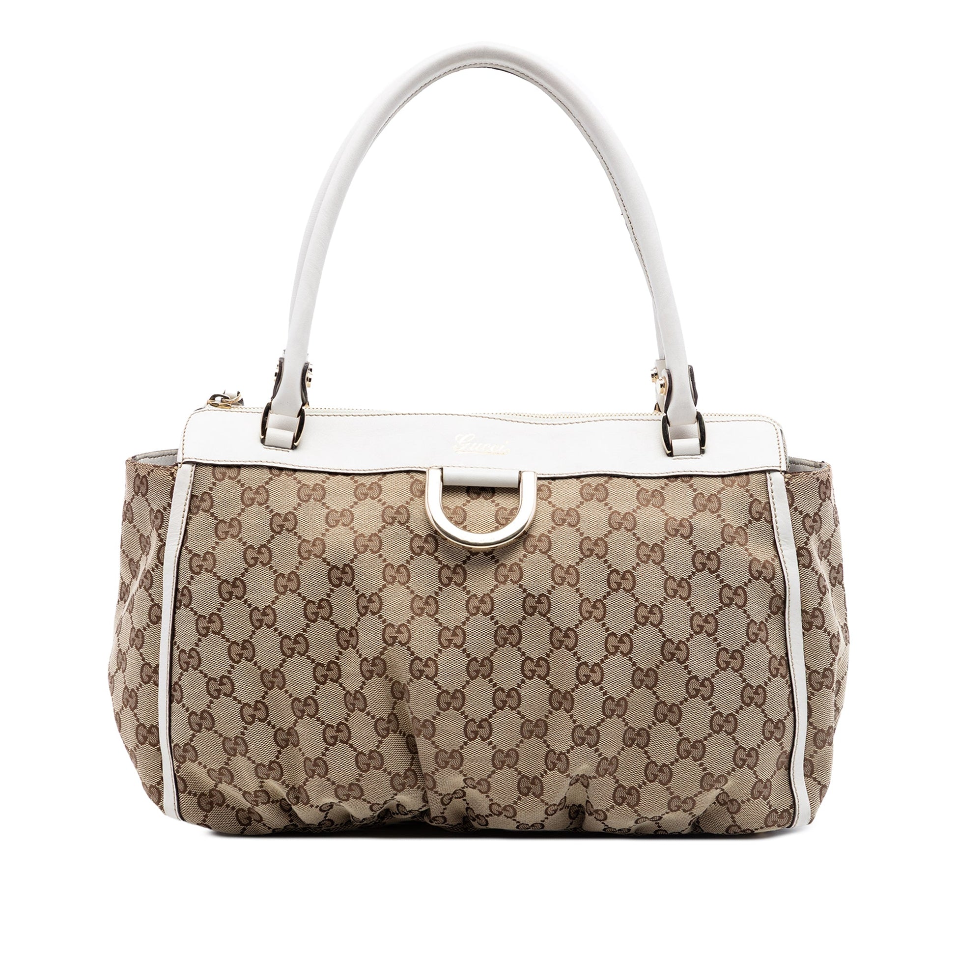 Gucci GG Canvas Abbey D Ring Tote