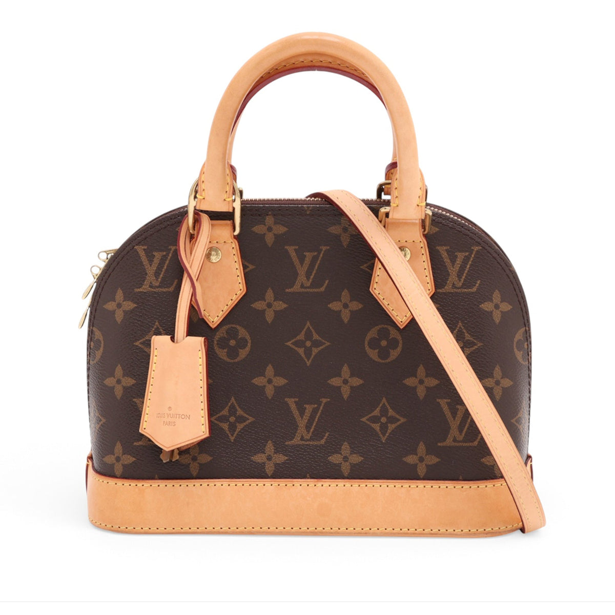 Louis Vuitton Monogram Alma BB — Brown