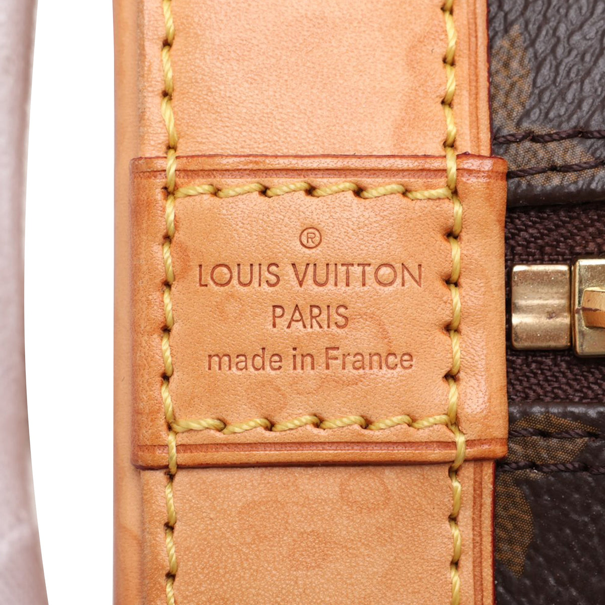 Louis Vuitton Monogram Alma BB — Brown