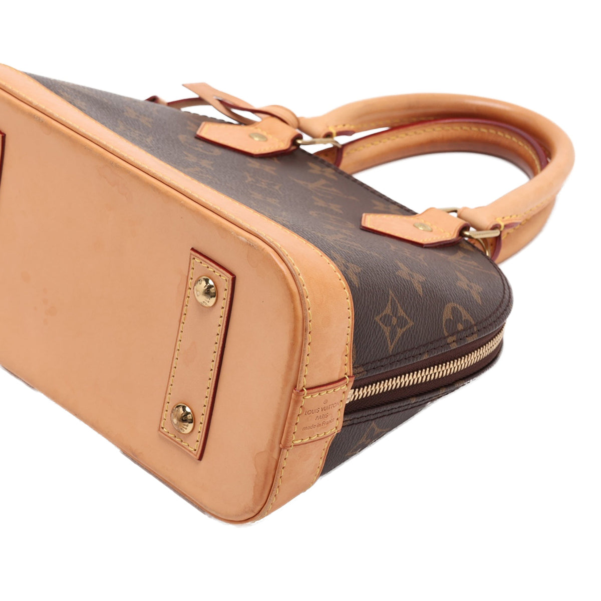 Louis Vuitton Monogram Alma BB — Brown