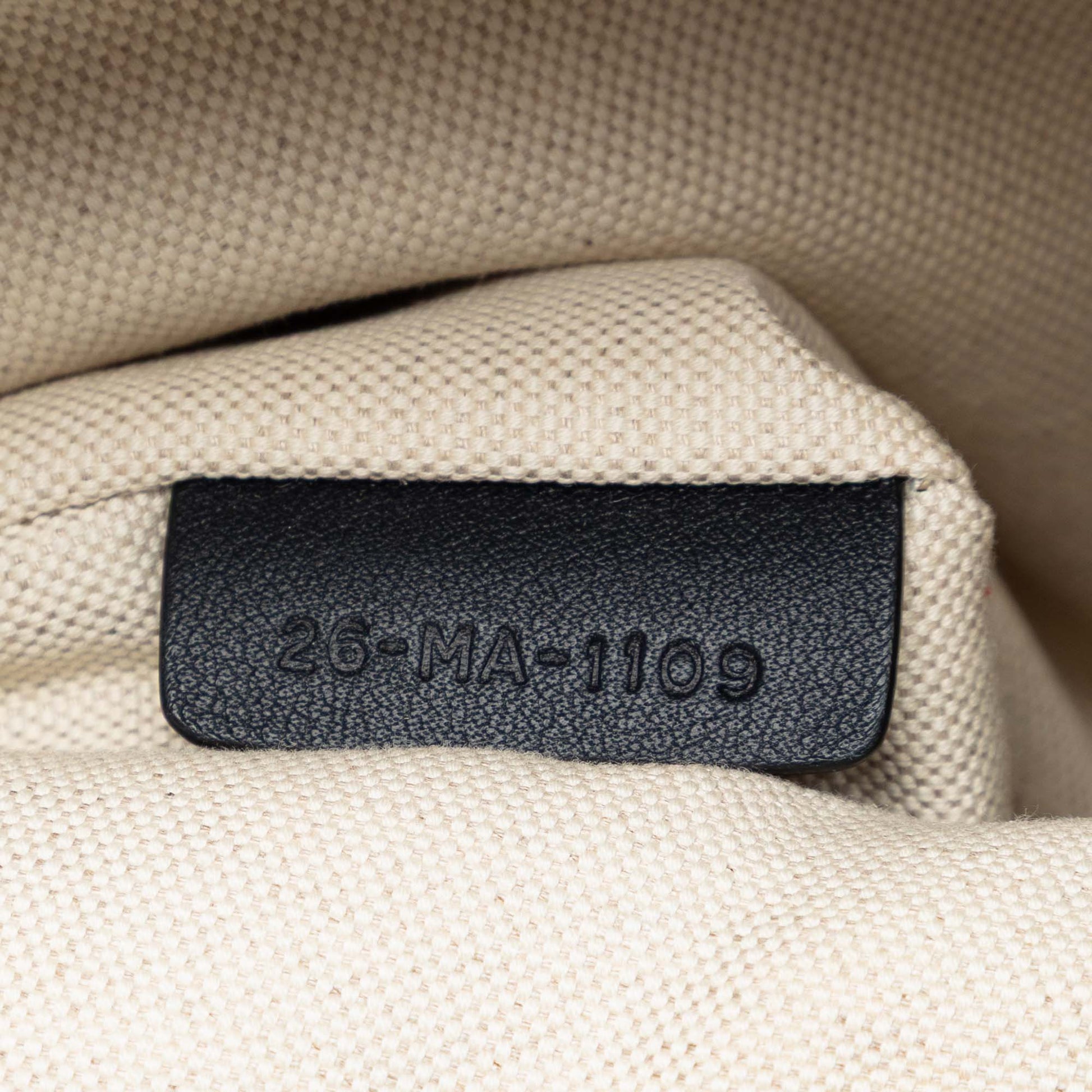 Oblique Canvas Clutch