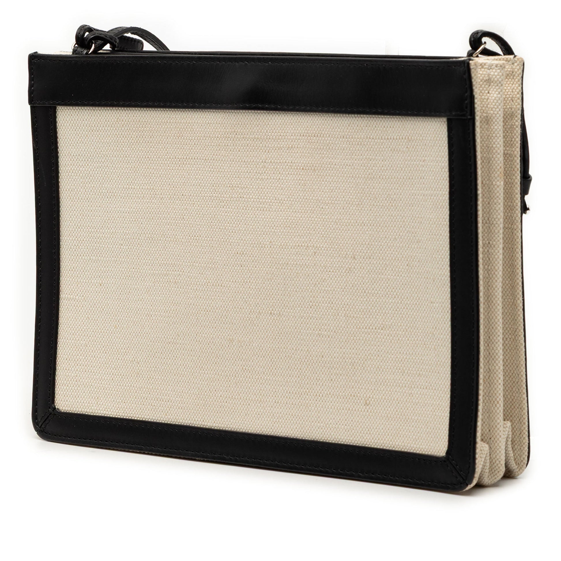 Balenciaga Canvas Navy Pochette Crossbody
