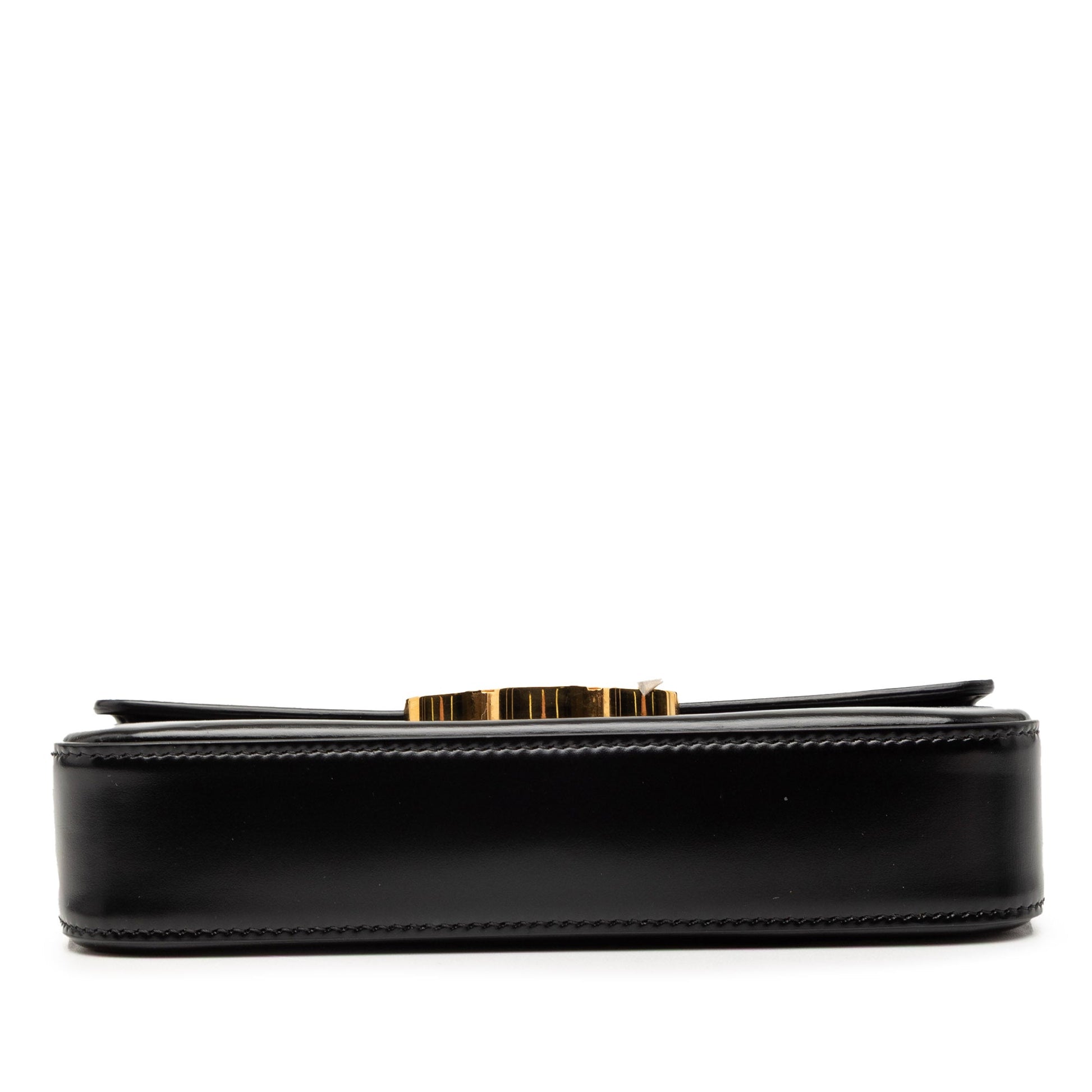 Celine Shiny Calfskin Claude Chain Shoulder Bag