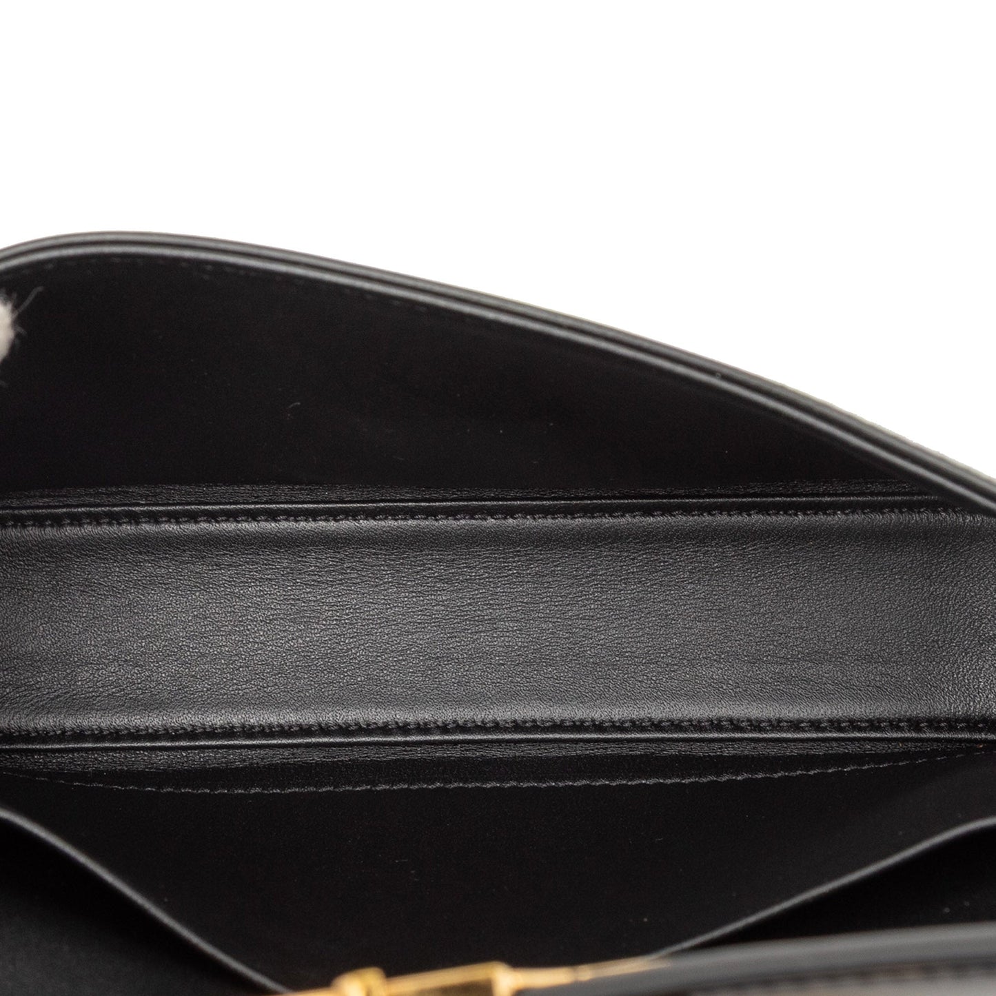 Celine Shiny Calfskin Claude Chain Shoulder Bag
