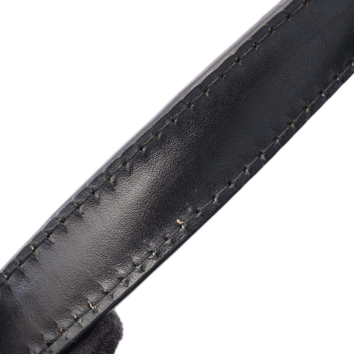 Dior Denim Cannage Studded Lady Dior East West Shopper Bag — Black