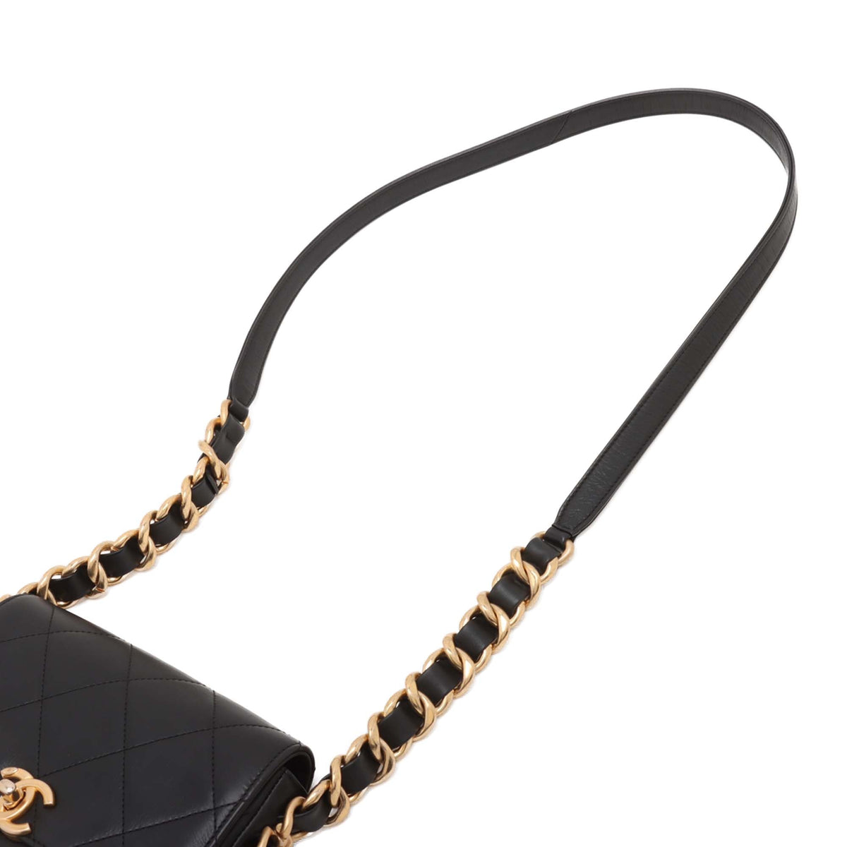 Chanel Small Quilted Calfskin Framing Chain Flap