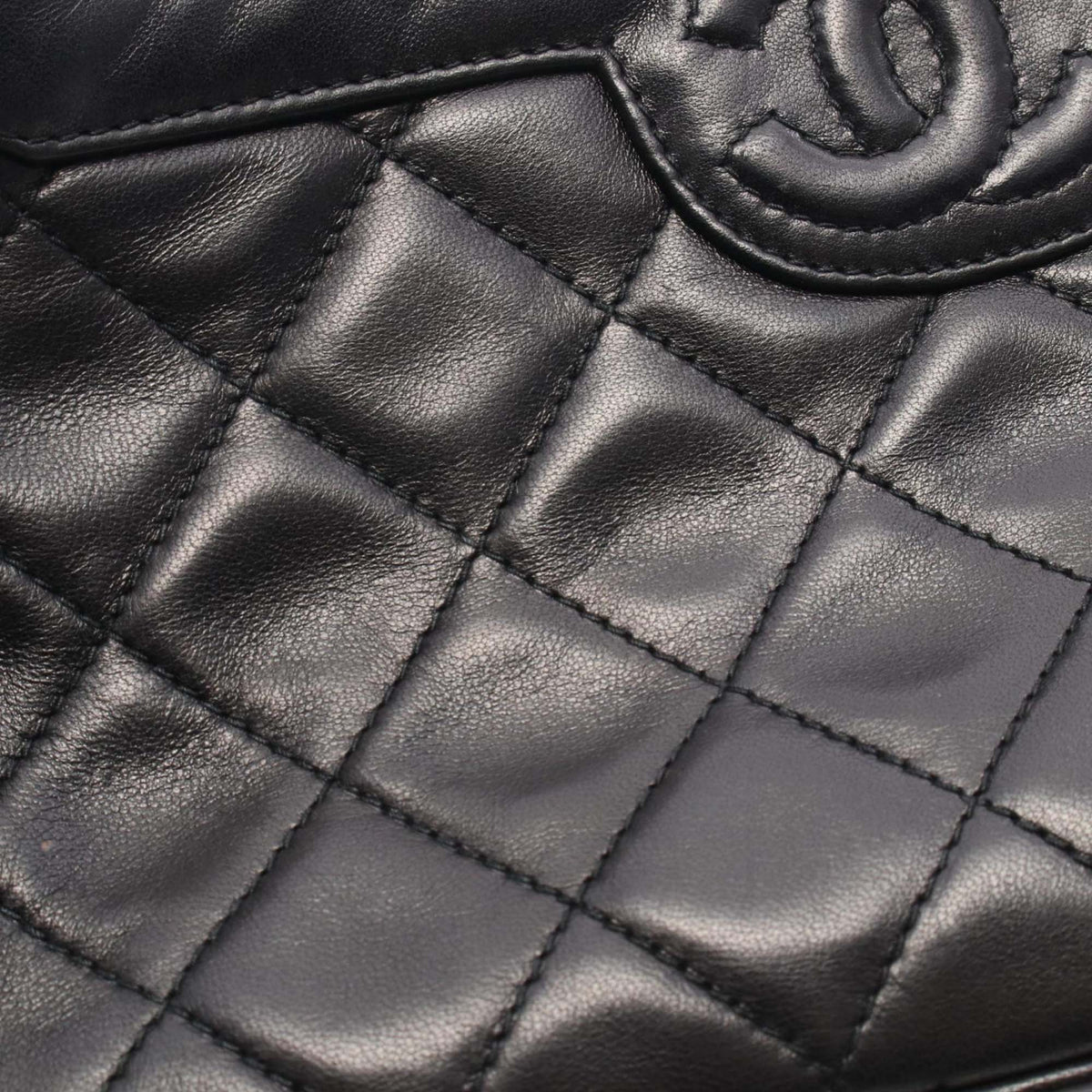 Chanel Medium CC Quilted Lambskin Tassel Camera Bag