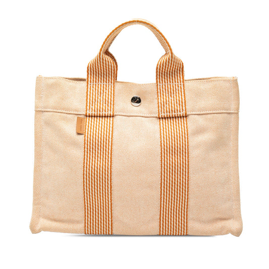 Hermès Canvas Fourre Tout PM