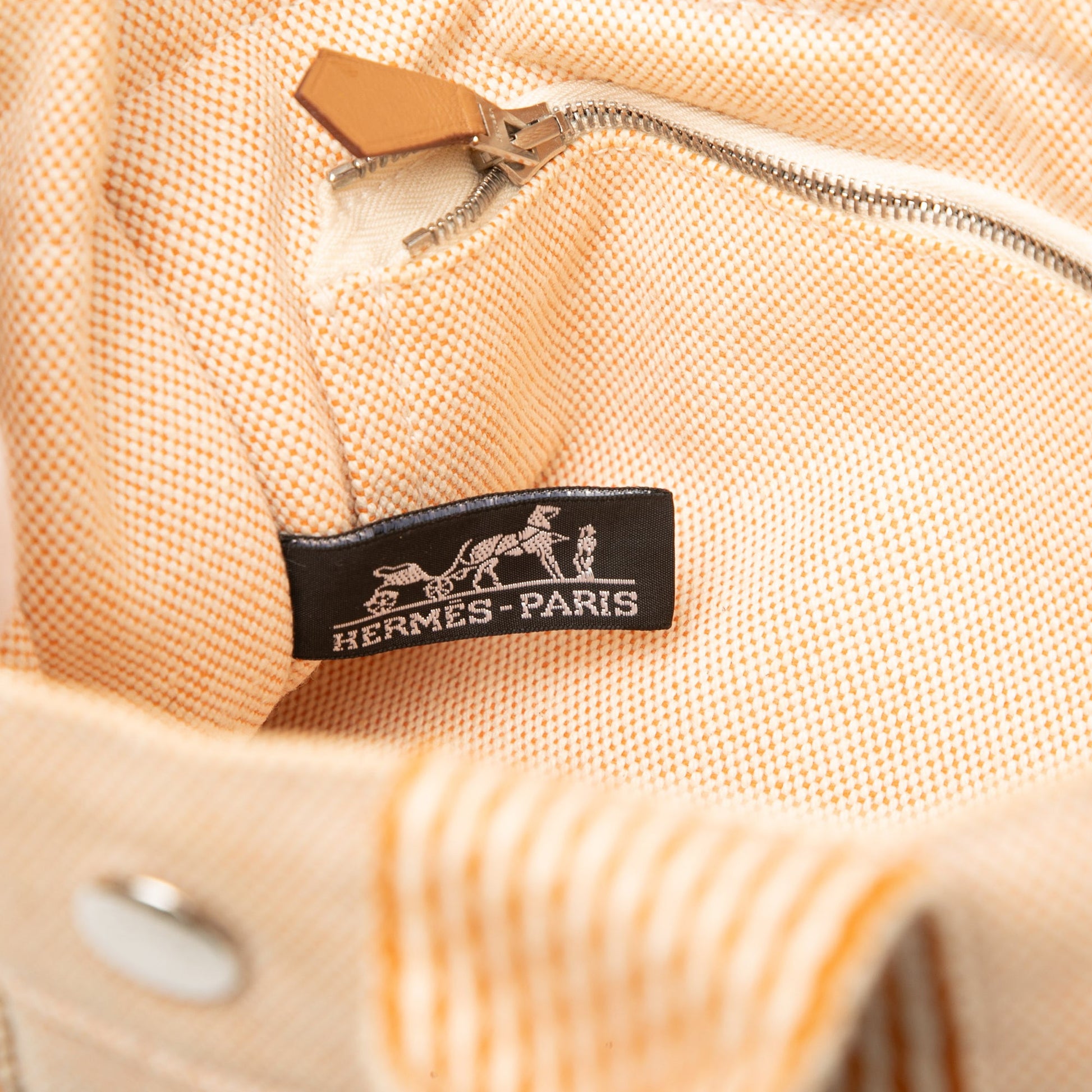 Hermès Canvas Fourre Tout PM