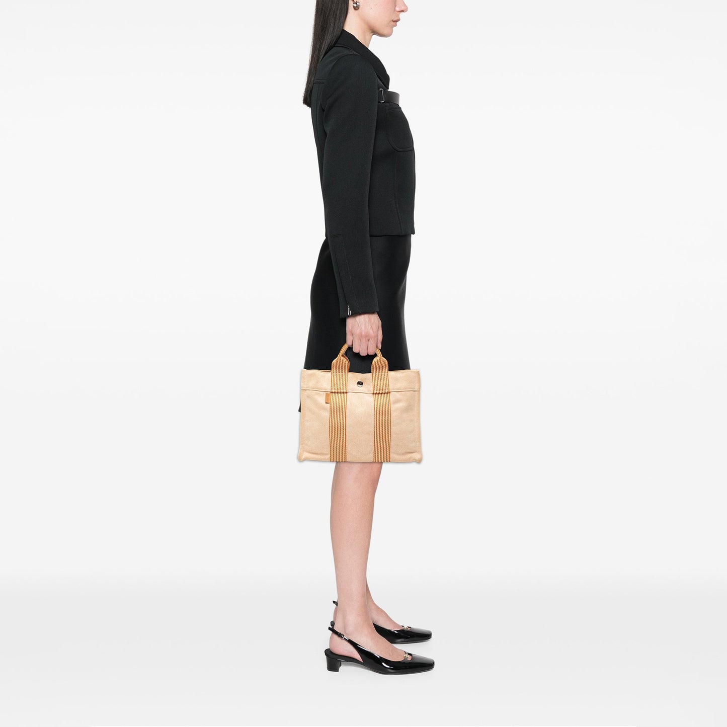 Hermès Canvas Fourre Tout PM