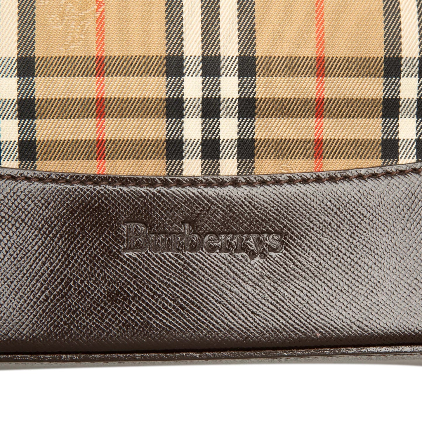 Burberry Haymarket Check Canvas Tote