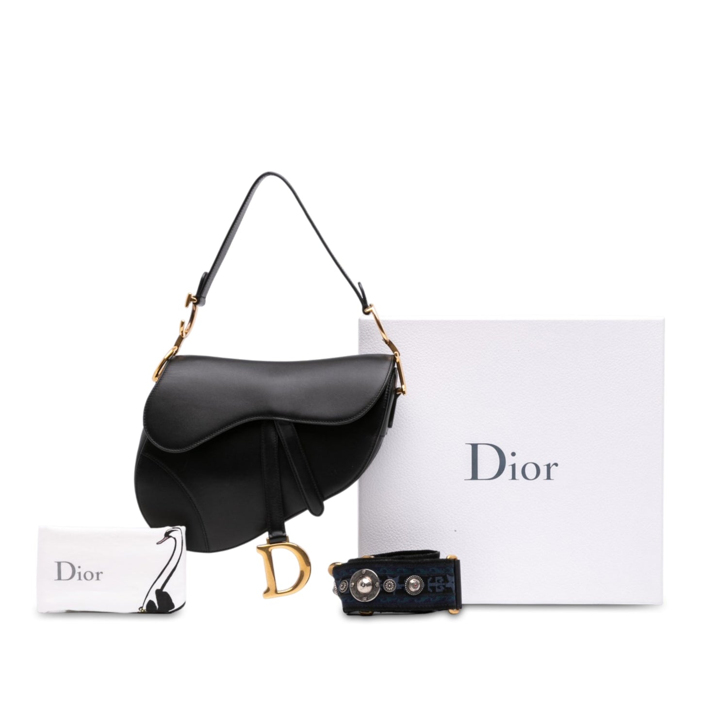 Dior Smooth Calfskin Saddle Bag
