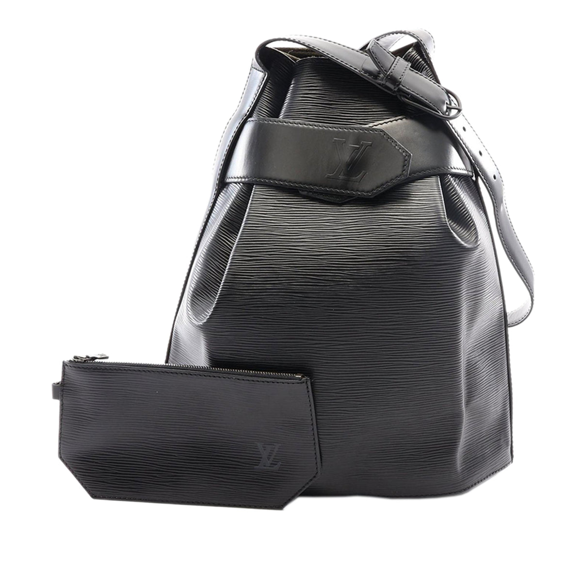 Louis Vuitton Epi Sac D Epaule PM — Black