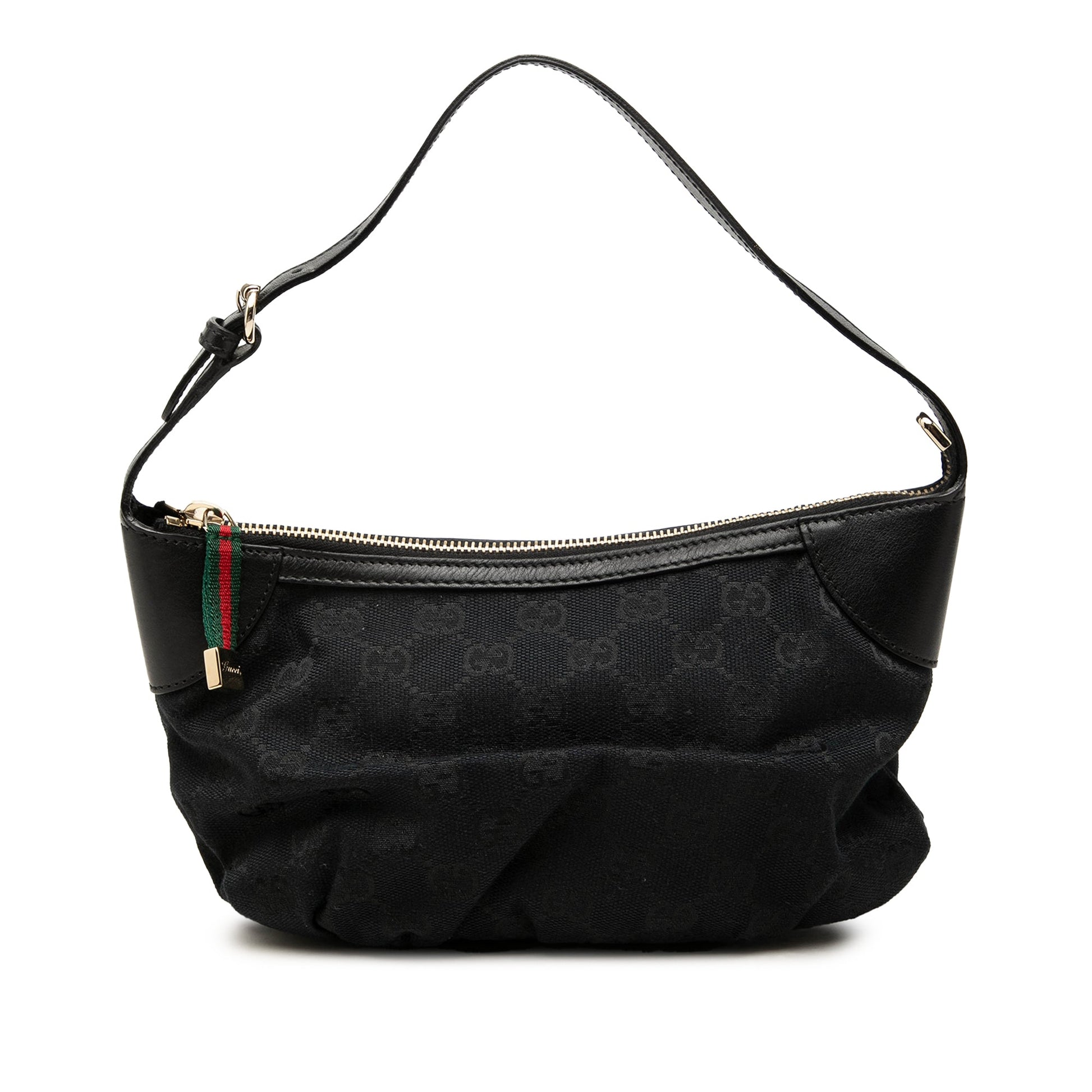 Gucci GG Canvas Web Handbag