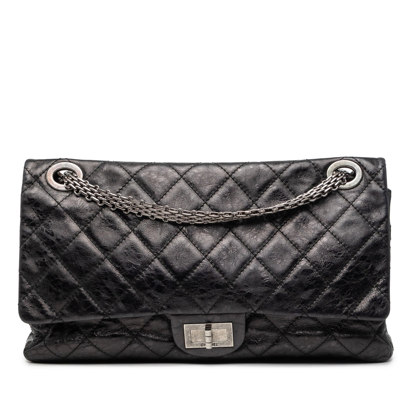 Chanel Quilted Aged Calfskin Reissue 2.55 Double Flap 228