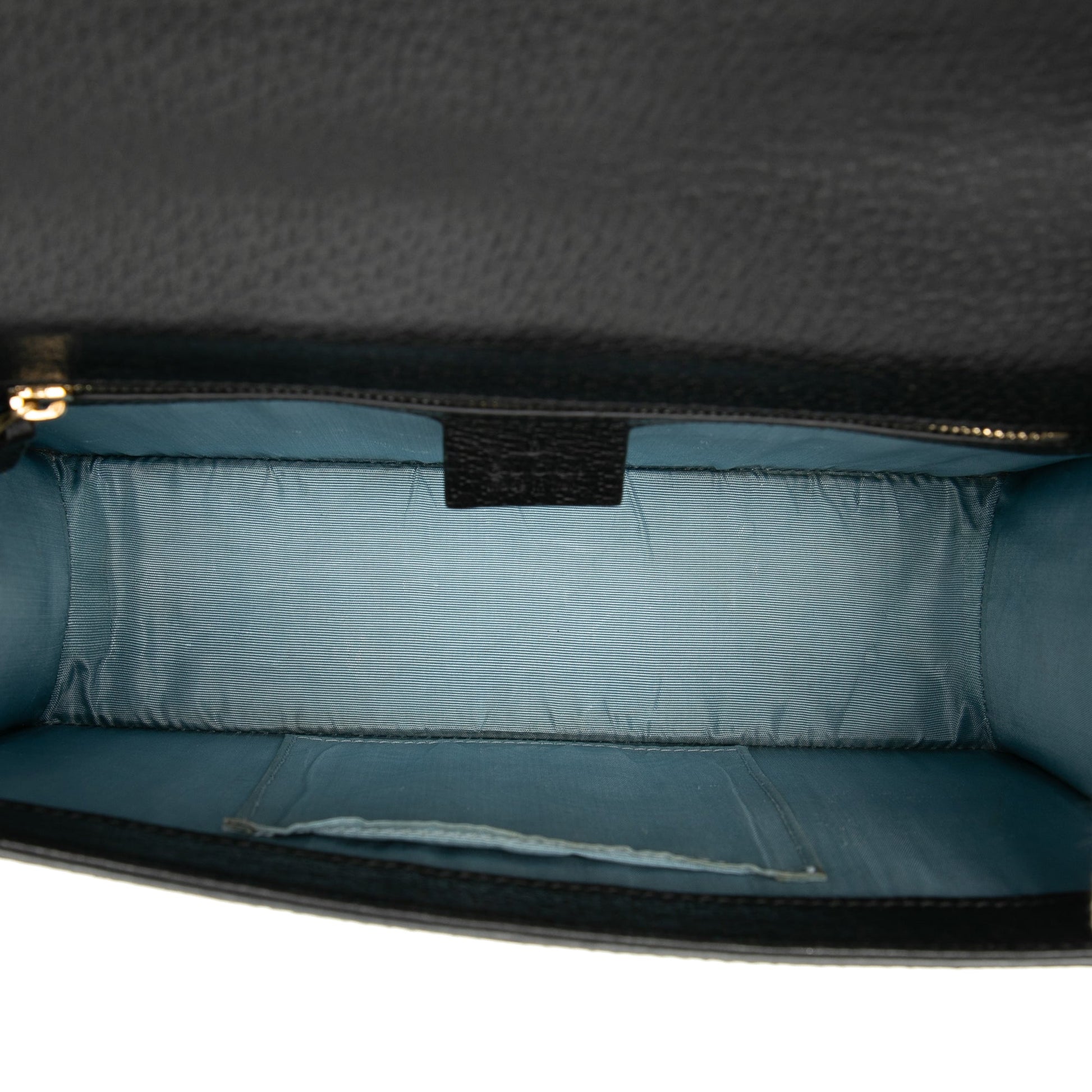 Gucci Small Leather Bee Star Sylvie Satchel