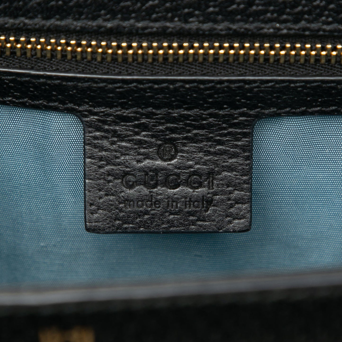 Gucci Small Leather Bee Star Sylvie Satchel