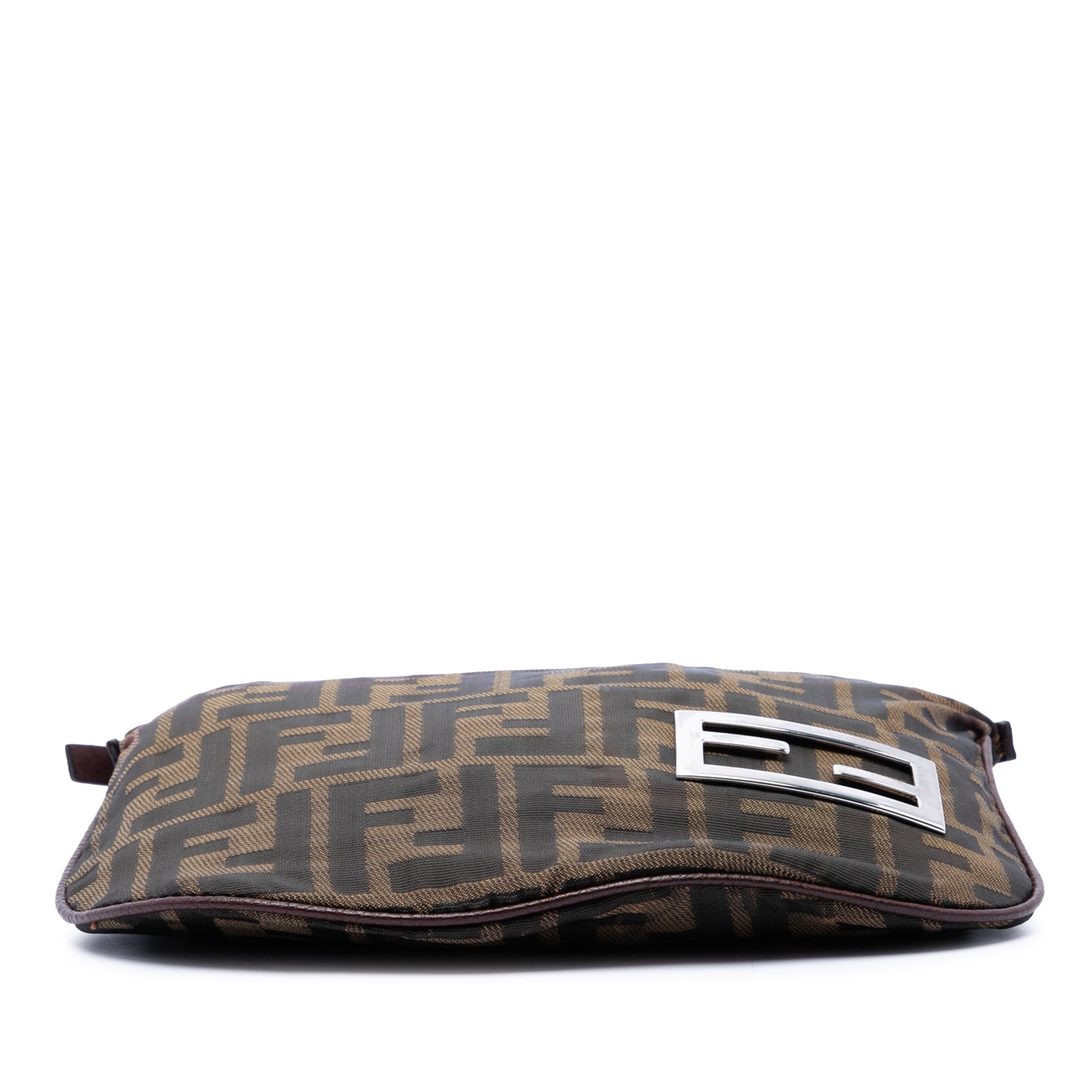 Fendi Zucca Canvas Shoulder Bag