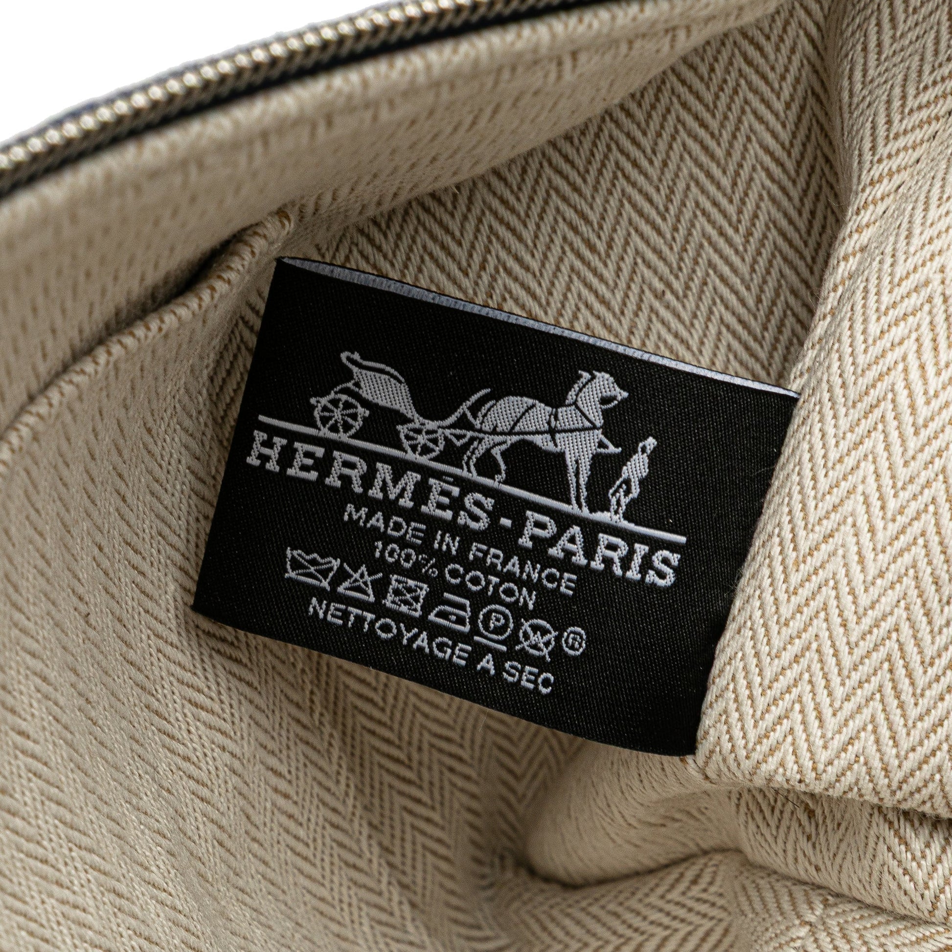 Hermès Small Toile Bride A Brac Case