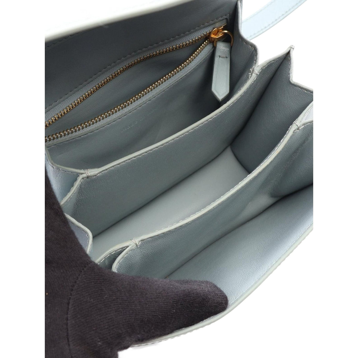 Celine Small Calfskin Classic Box — Blue